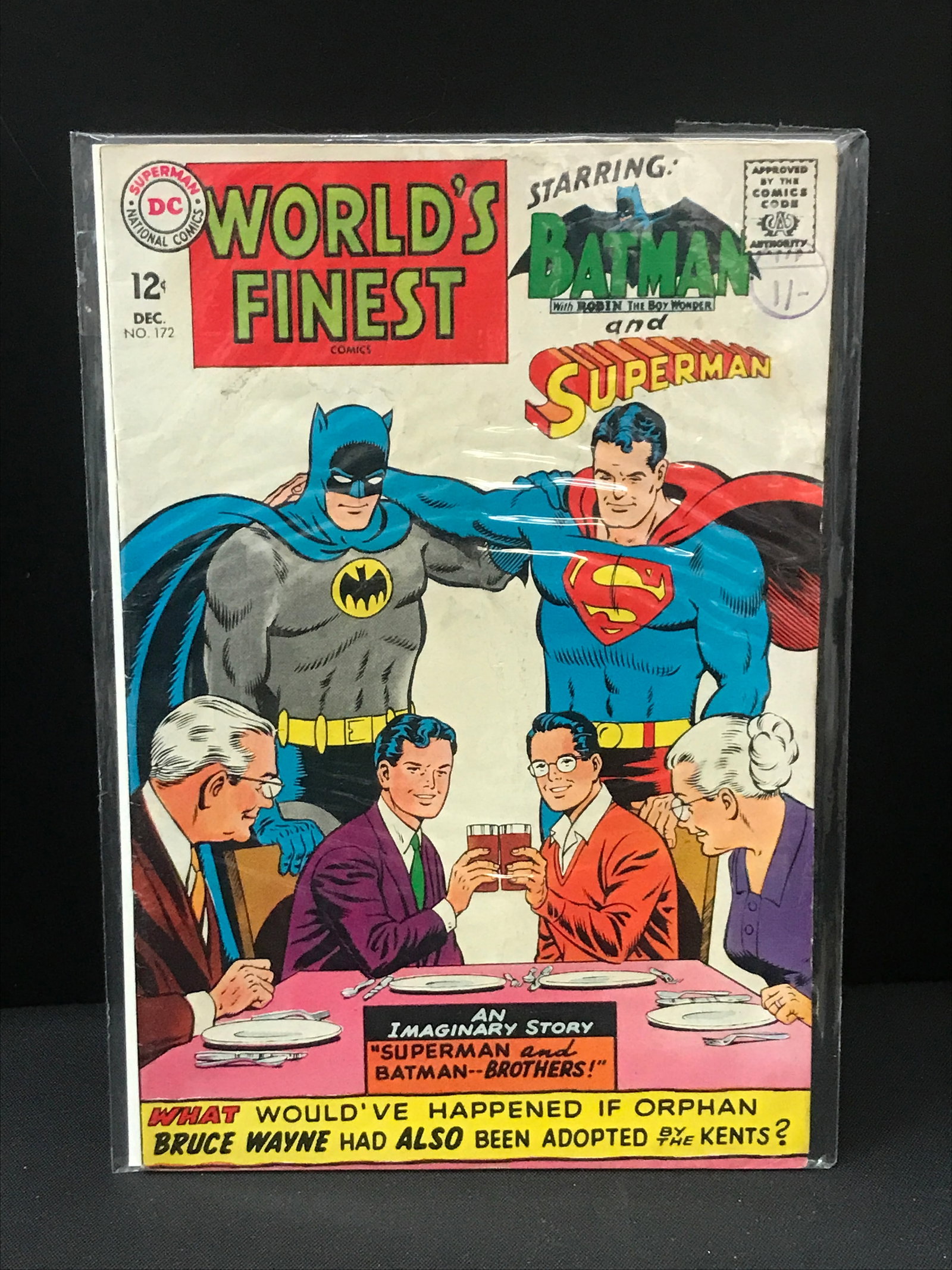 WORLD'S FINEST #172 - DC COMICS (1 of 1)