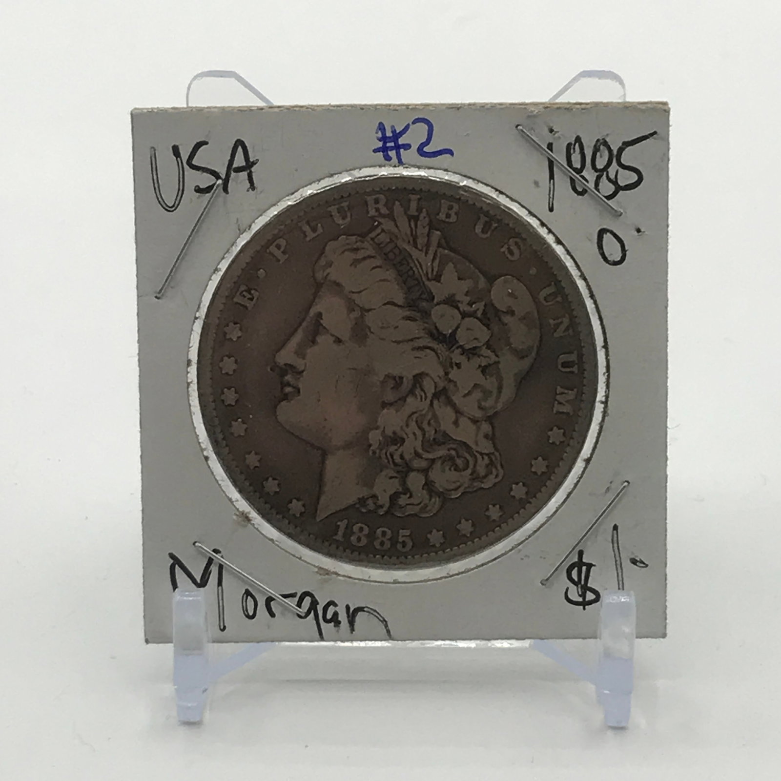 MORGAN SILVER DOLLAR - MINTED IN 1885 IN NEW ORLEANS (1 of 2)