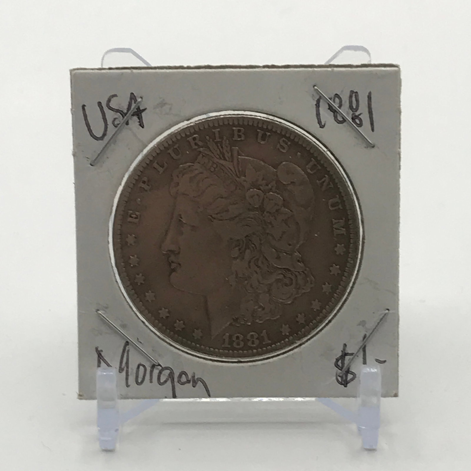 MORGAN SILVER DOLLAR - MINTED IN 1881: Prices are in Canadian dollars