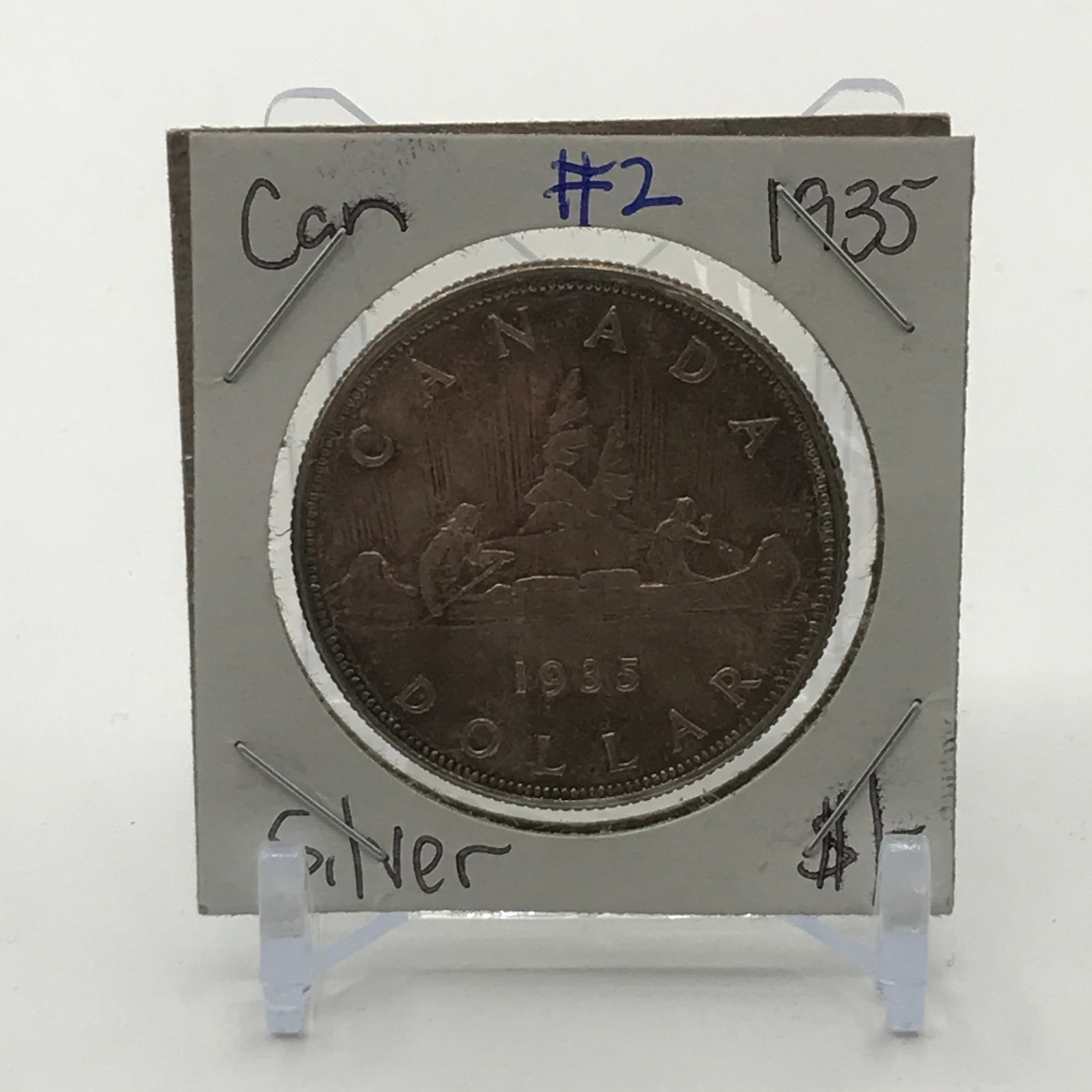 CANADIAN SILVER DOLLAR - MINTED IN 1935 (1 of 2)
