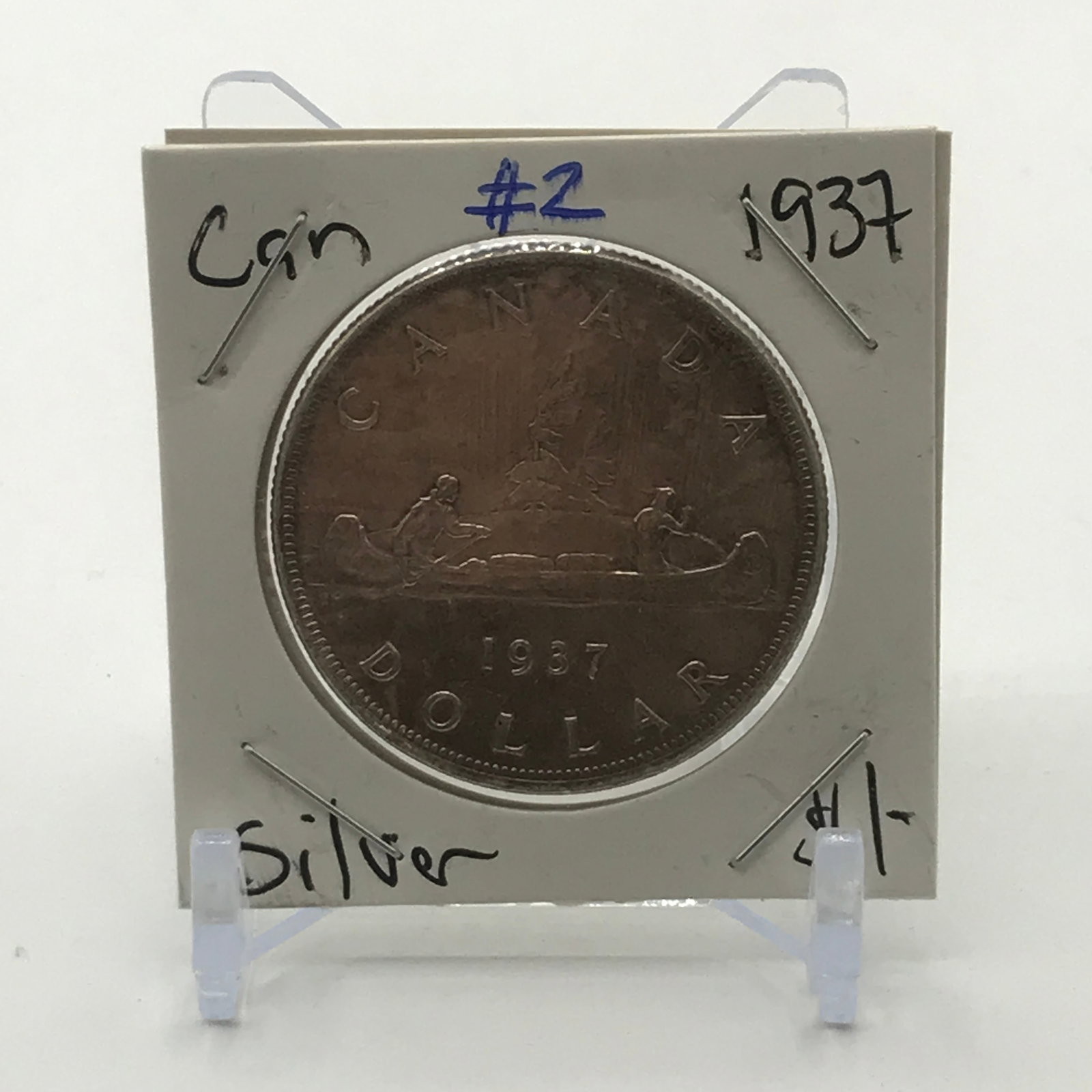 CANADIAN SILVER DOLLAR - MINTED IN 1937 (1 of 2)