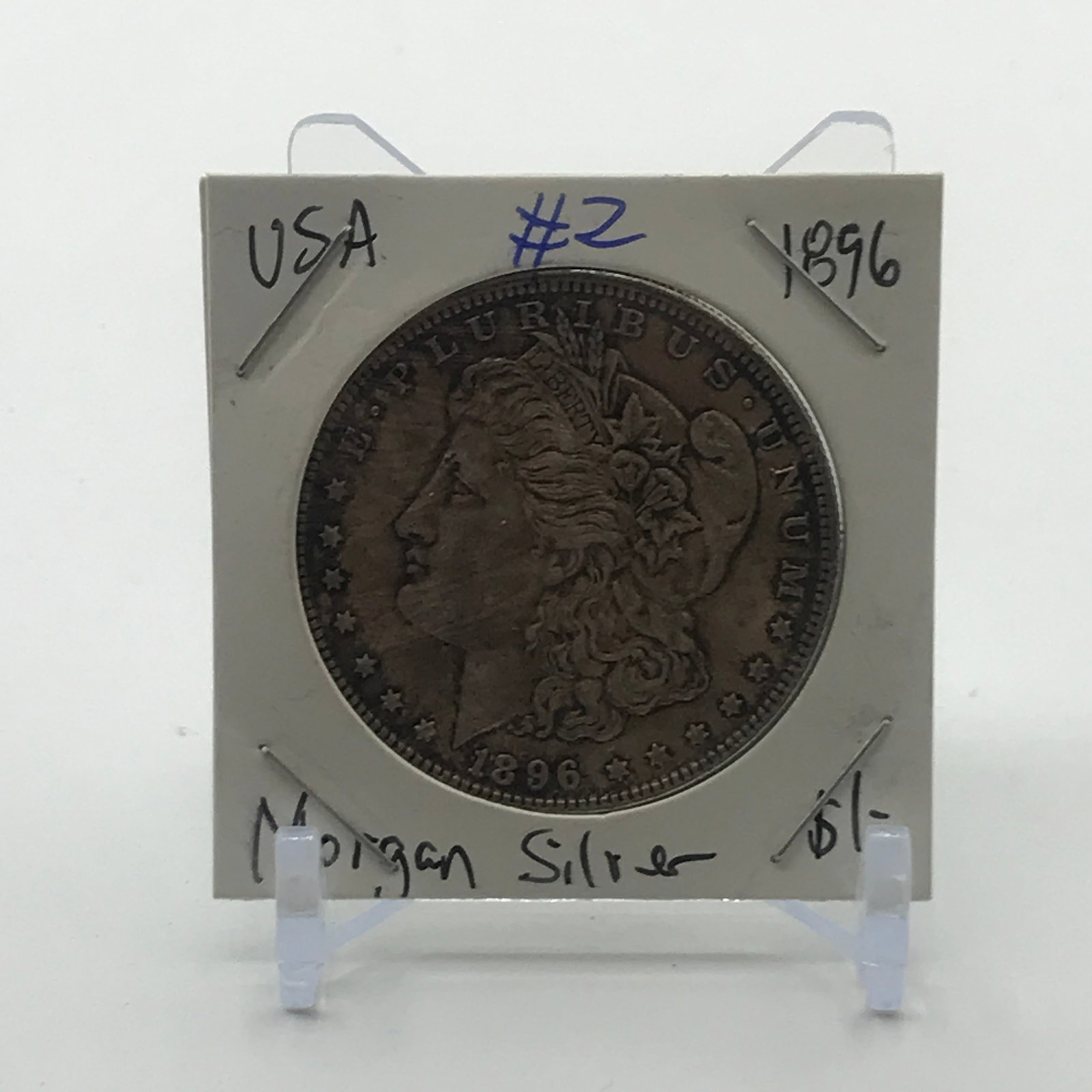 MORGAN SILVER DOLLAR - MINTED IN 1896 (1 of 2)
