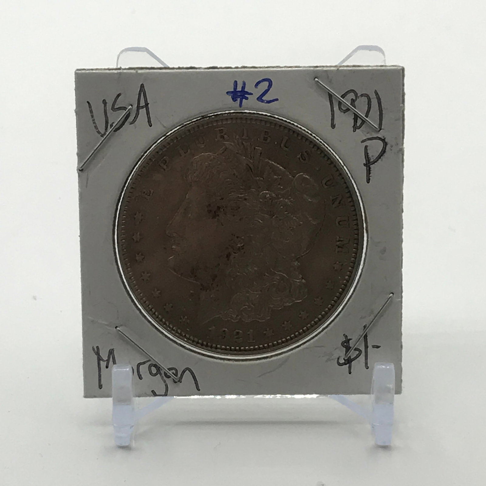 MORGAN SILVER DOLLAR - MINTED IN 1901 IN PHILADELPHIA (1 of 2)