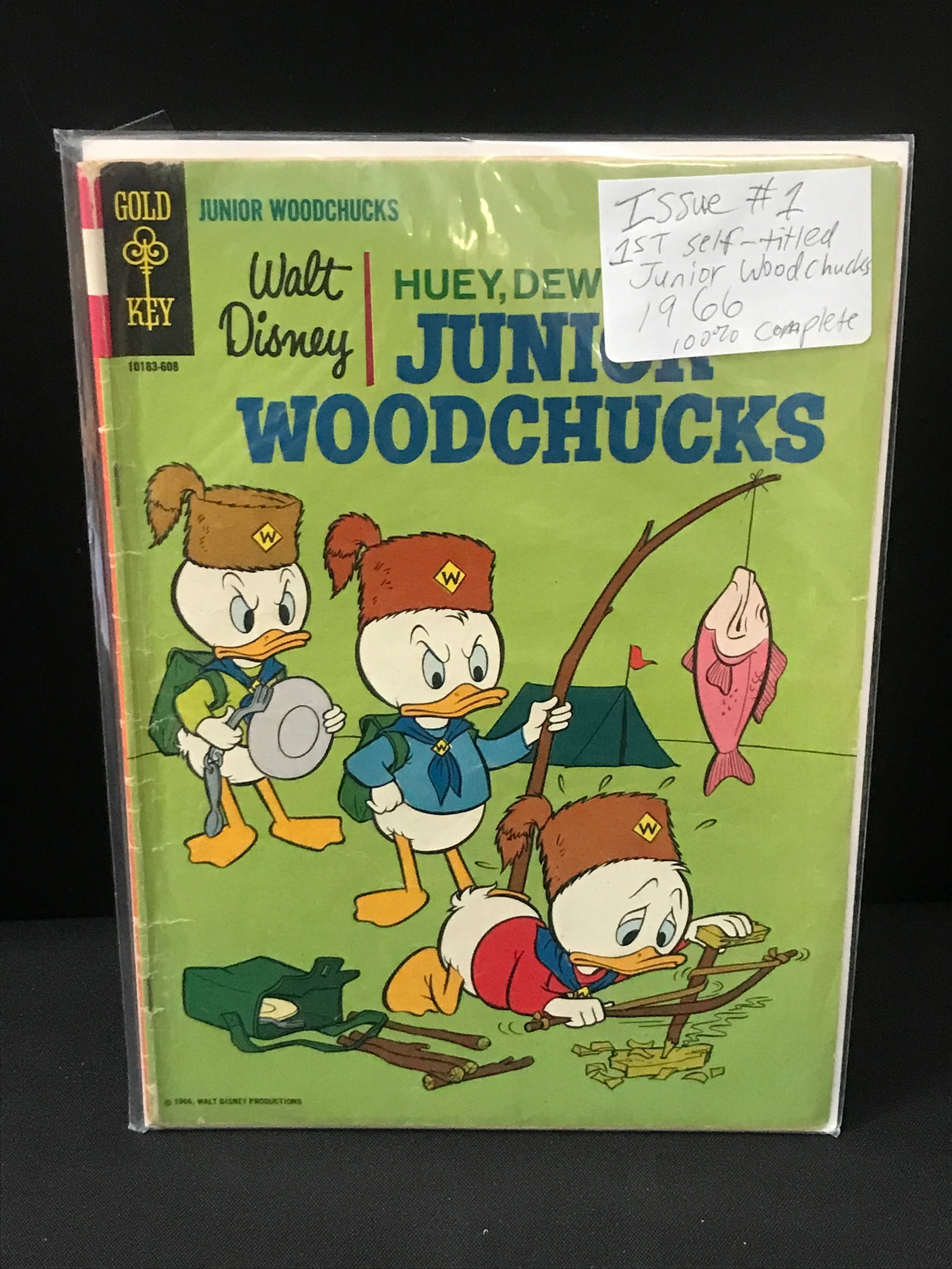 WALT DISNEY JUNIOR WOODCHUCKS #1 (1966) - GOLD KEY COMICS (1 of 1)