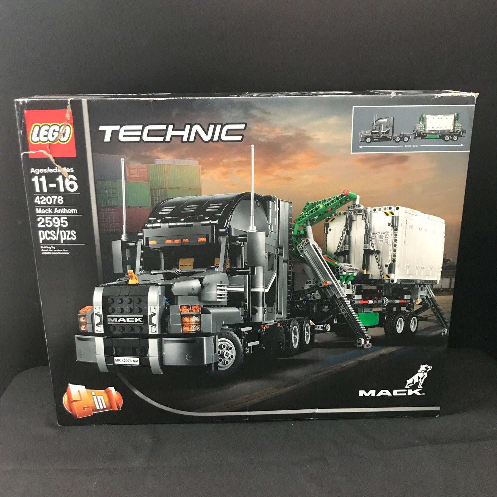 LEGO TECHNIC #42078 MACK ANTHEM SEALED IN ORIGINAL PACKAGING: Prices are in Canadian dollars
