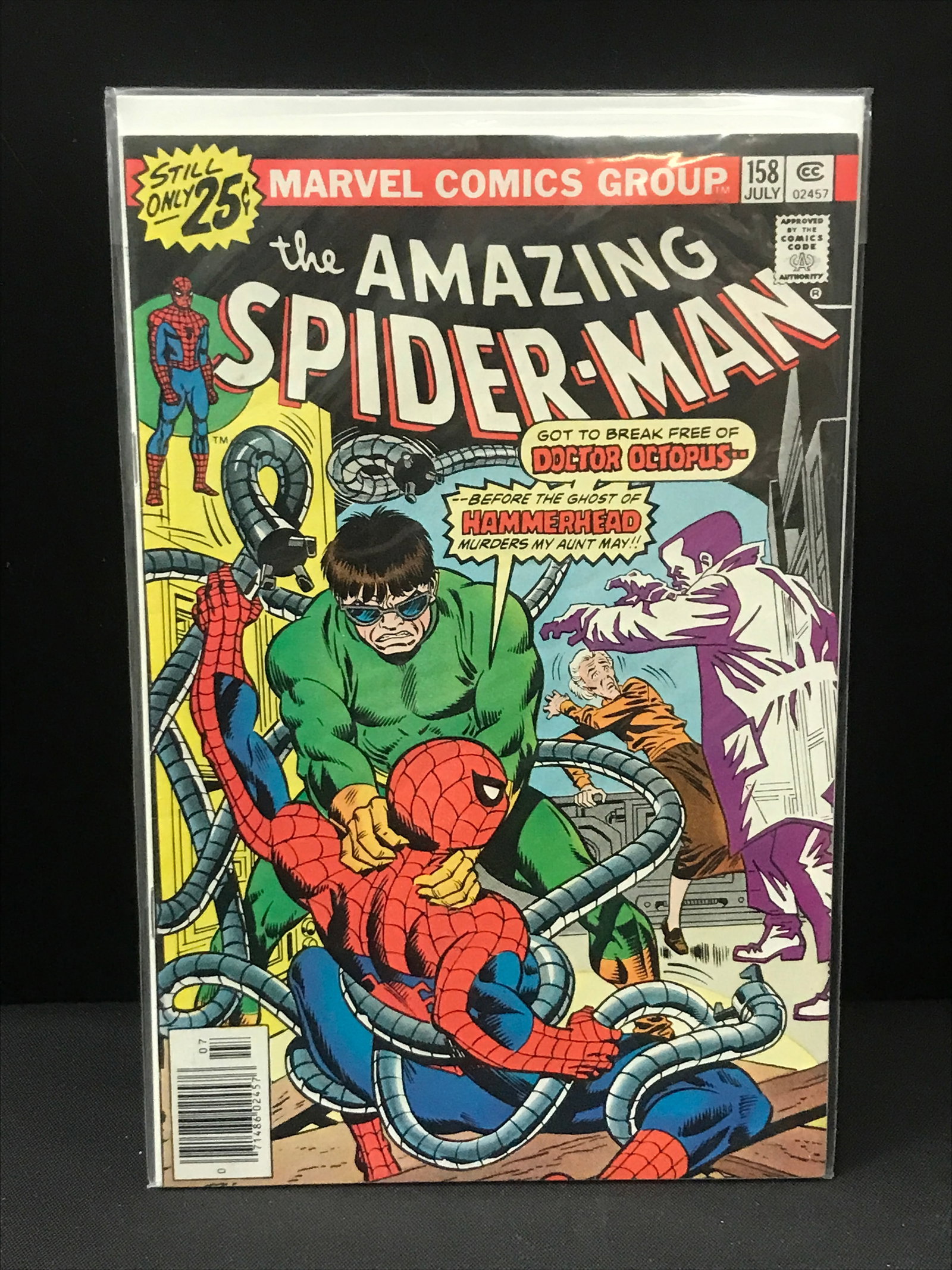 THE AMAZING SPIDERMAN #158 - MARVEL COMICS (1 of 1)