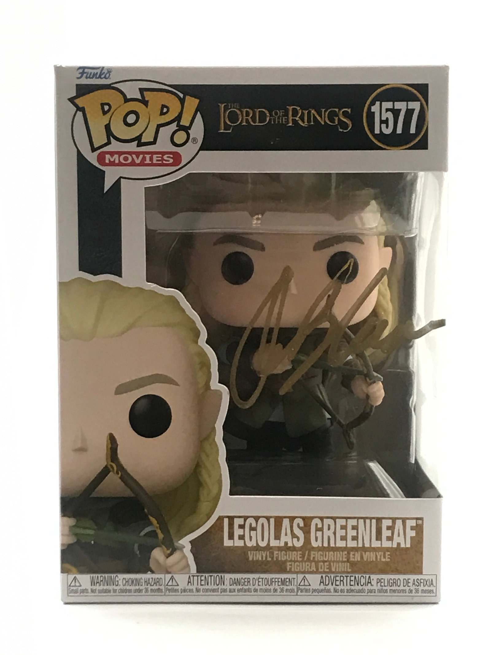 ORLANDO BLOOM SIGNED LEGOLAS FUNKO POP - WWOC COA: Prices are in Canadian dollars