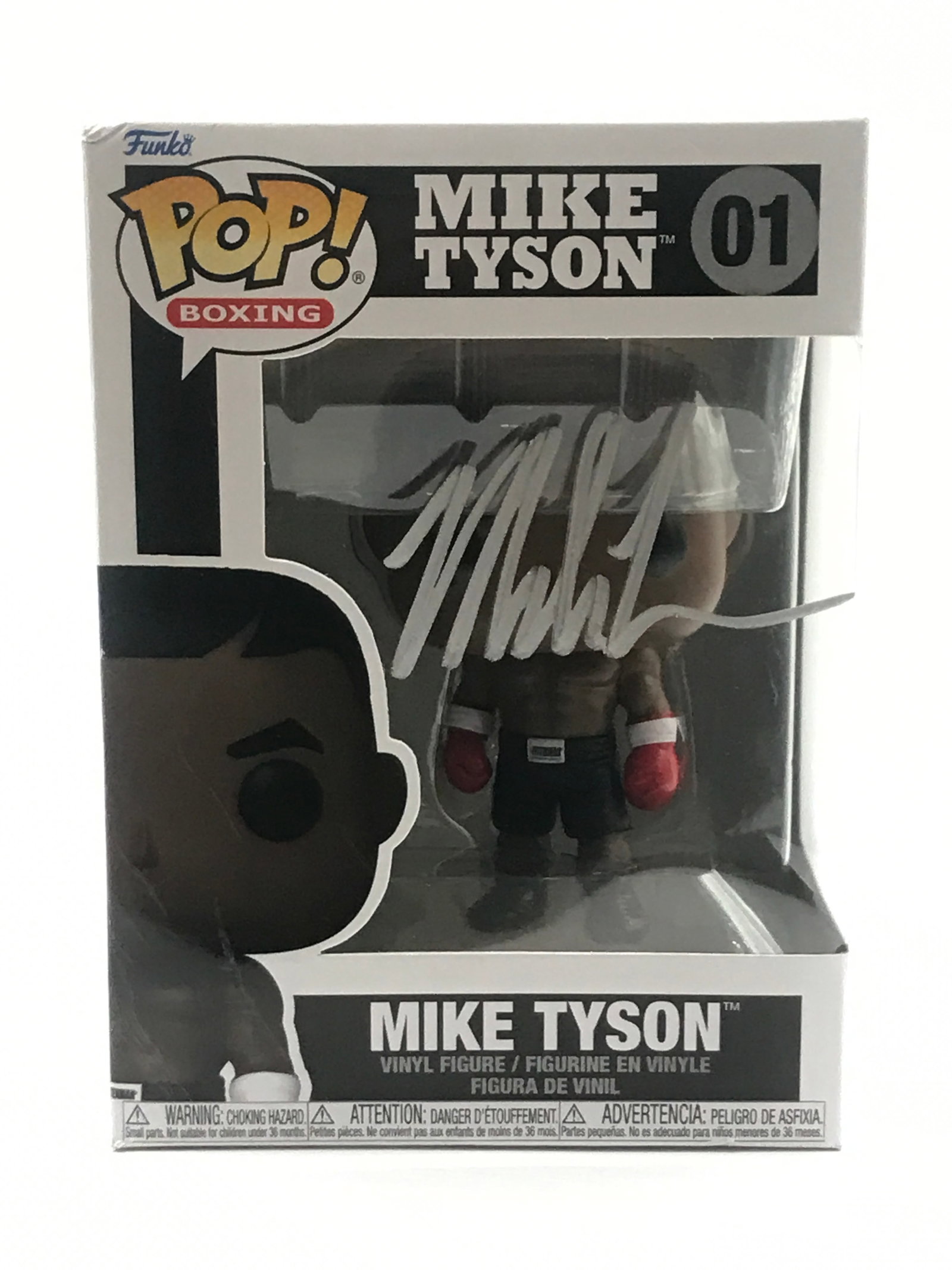 MIKE TYSON SIGNED MIKE TYSON FUNKO POP - WWOC COA: Prices are in Canadian dollars