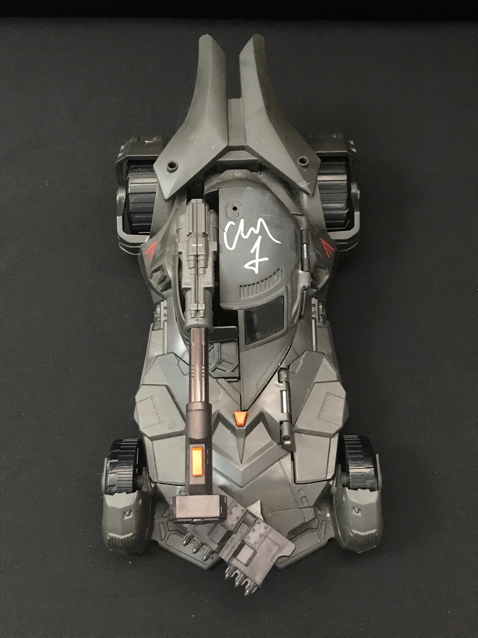 CHRISTIAN BALE SIGNED BATMAN BEGINS BATMOBILE (HOLLYWOOD COA) (1 of 2)