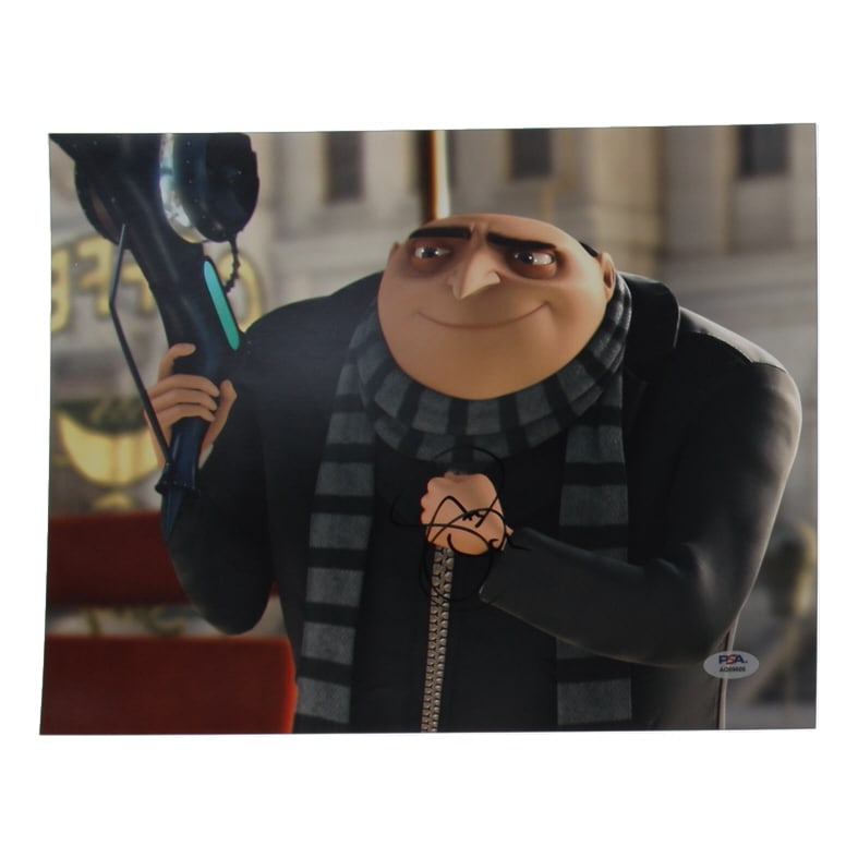 STEVE CARELL SIGNED GRU DESPICABLE ME 8X10 - PSA COA: Prices are in Canadian dollars