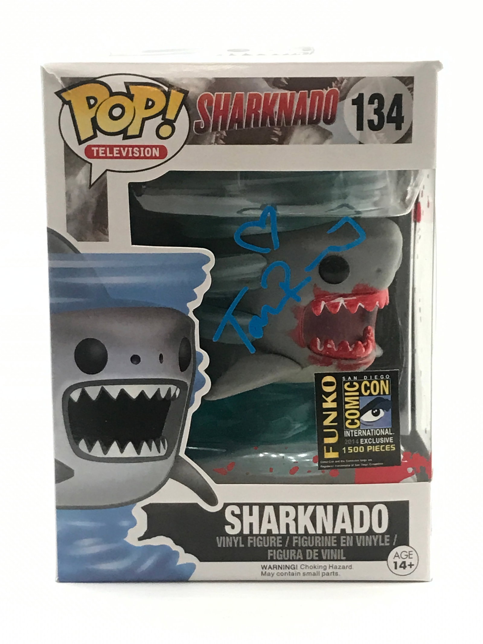 TARA REID SIGNED SHARKNADO POP - WWOC COA: Prices are in Canadian dollars