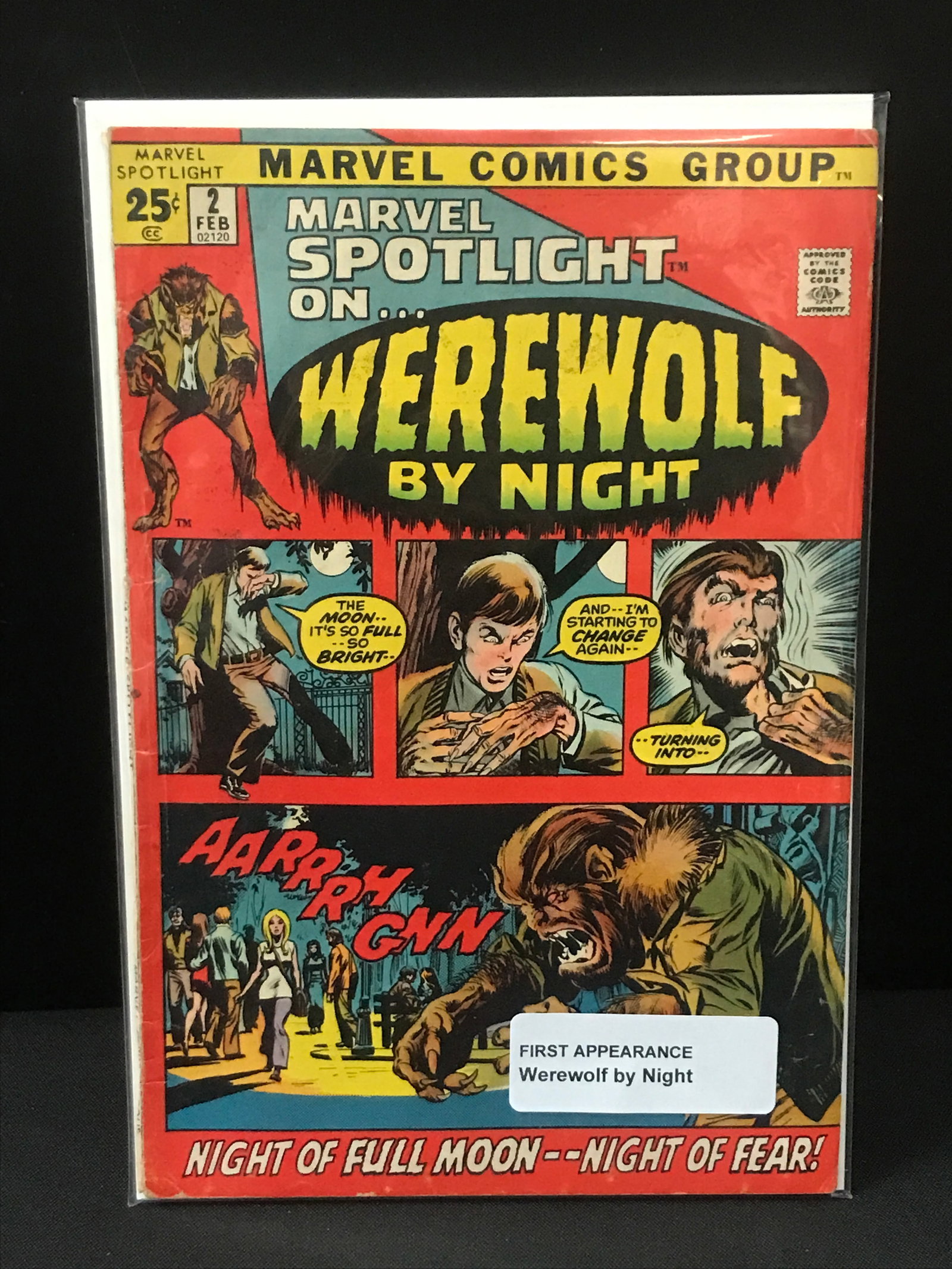 MARVEL SPOTLIGHT #2 1ST WEREWOLF BY NIGHT - MARVEL COMICS (1 of 1)
