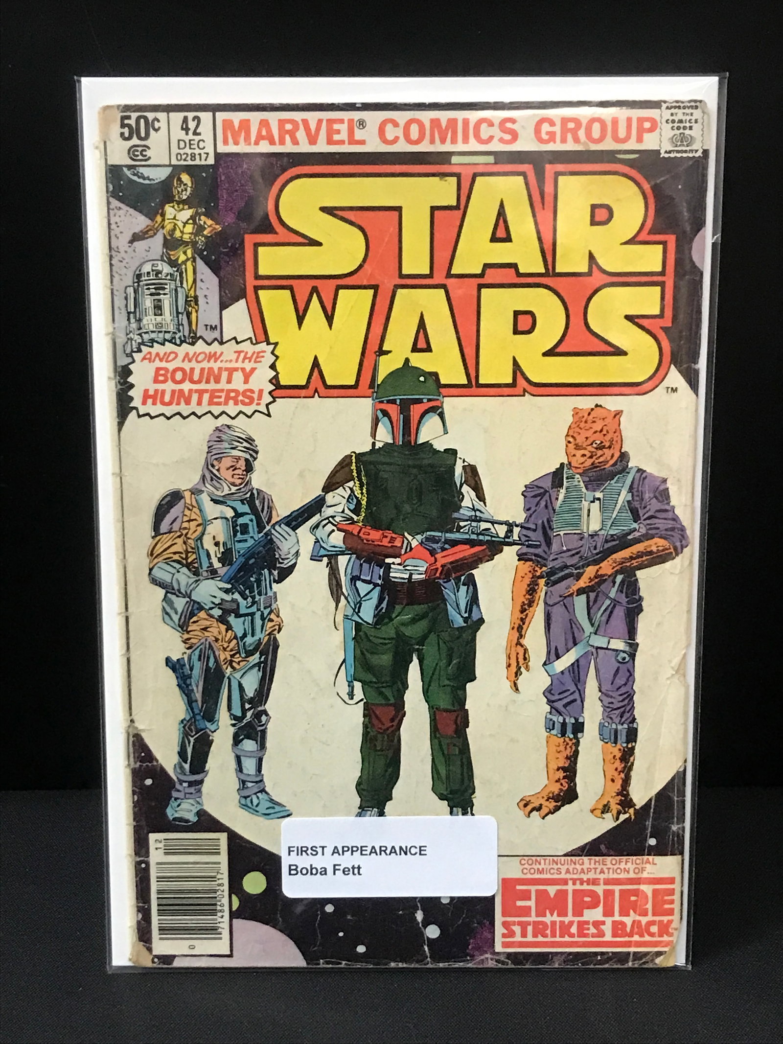 STAR WARS #42 1ST APP BOBA FETT - MARVEL COMICS: Prices are in Canadian dollars