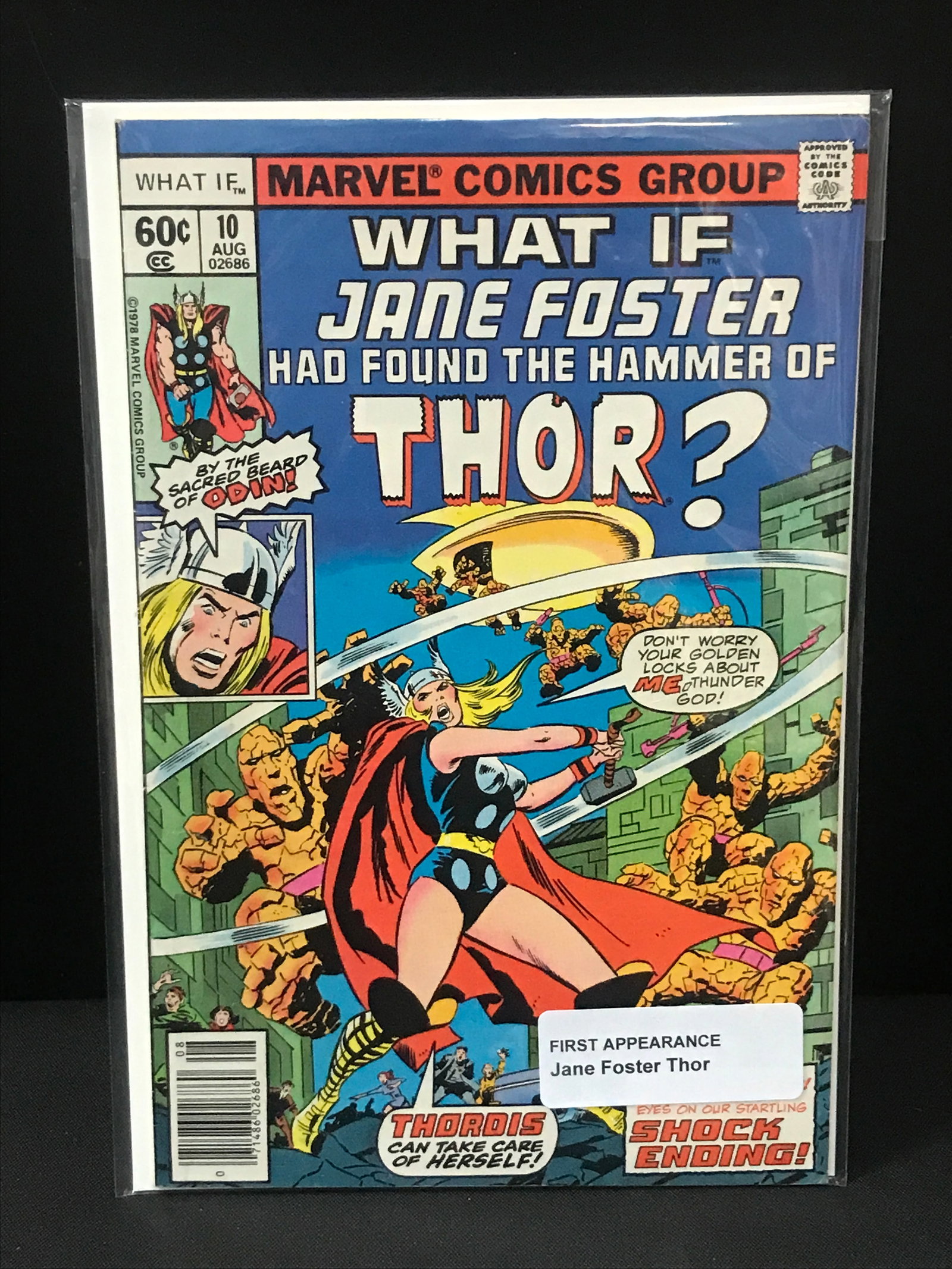 WHAT IF #10 1ST APP JANE FOSTER THOR - MARVEL COMICS (1 of 1)