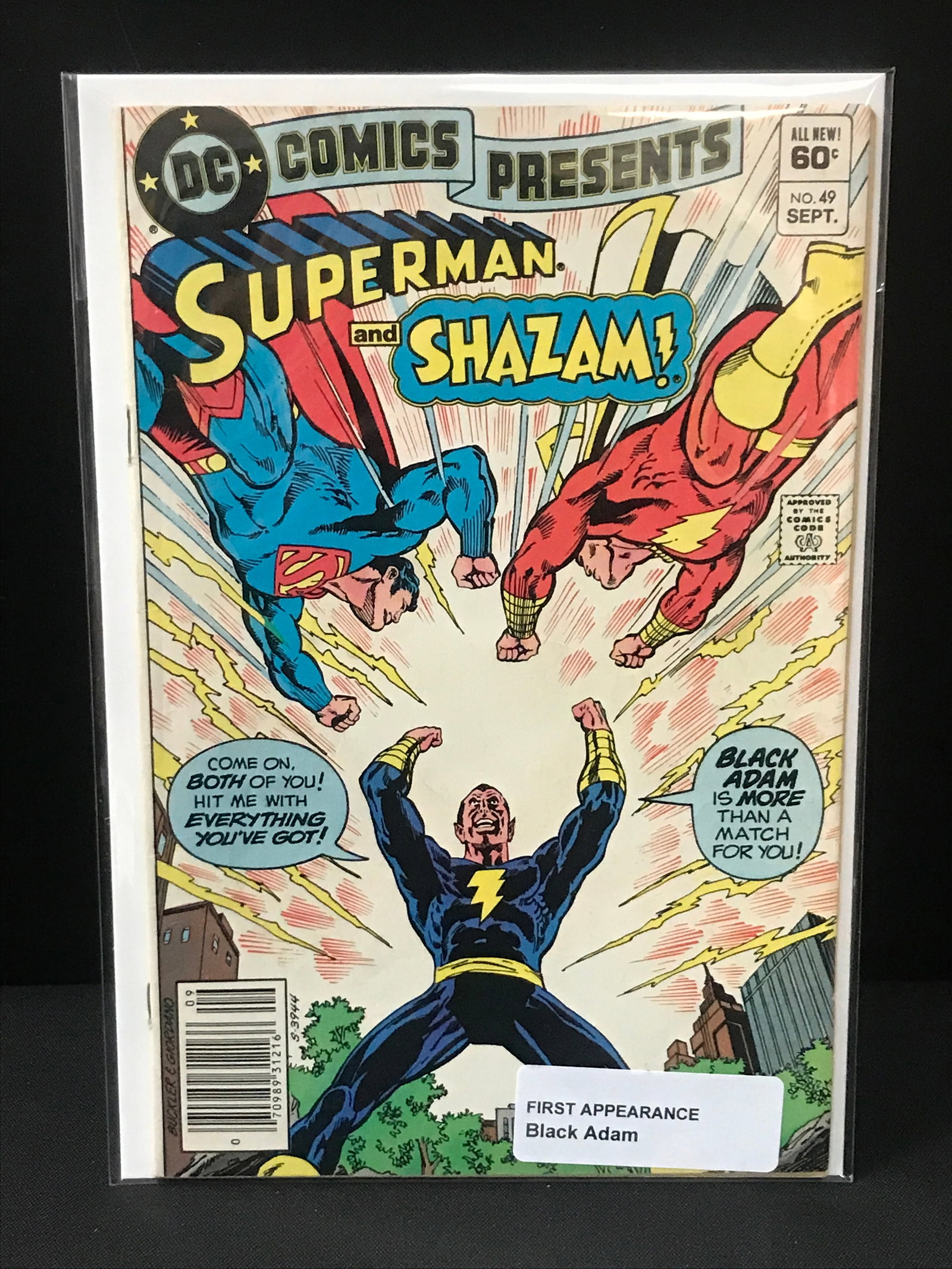 DC COMICS PRESENTS #49 1ST BLACK ADAM - DC COMICS (1 of 1)