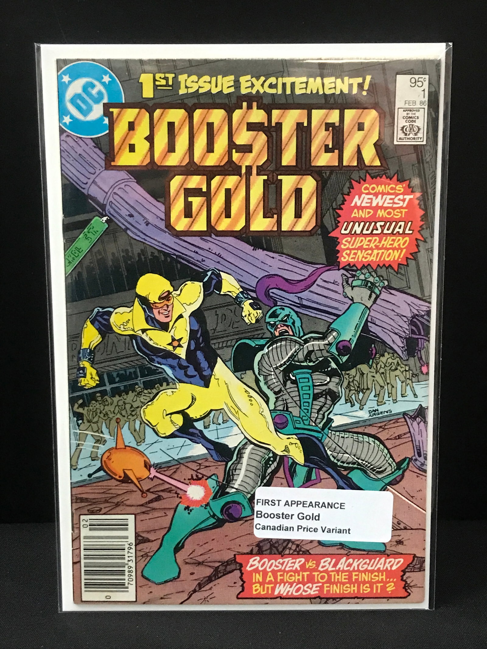 BOOSTER GOLD #1 1ST APP BOOSTER GOLD CPV - DC COMICS (1 of 1)