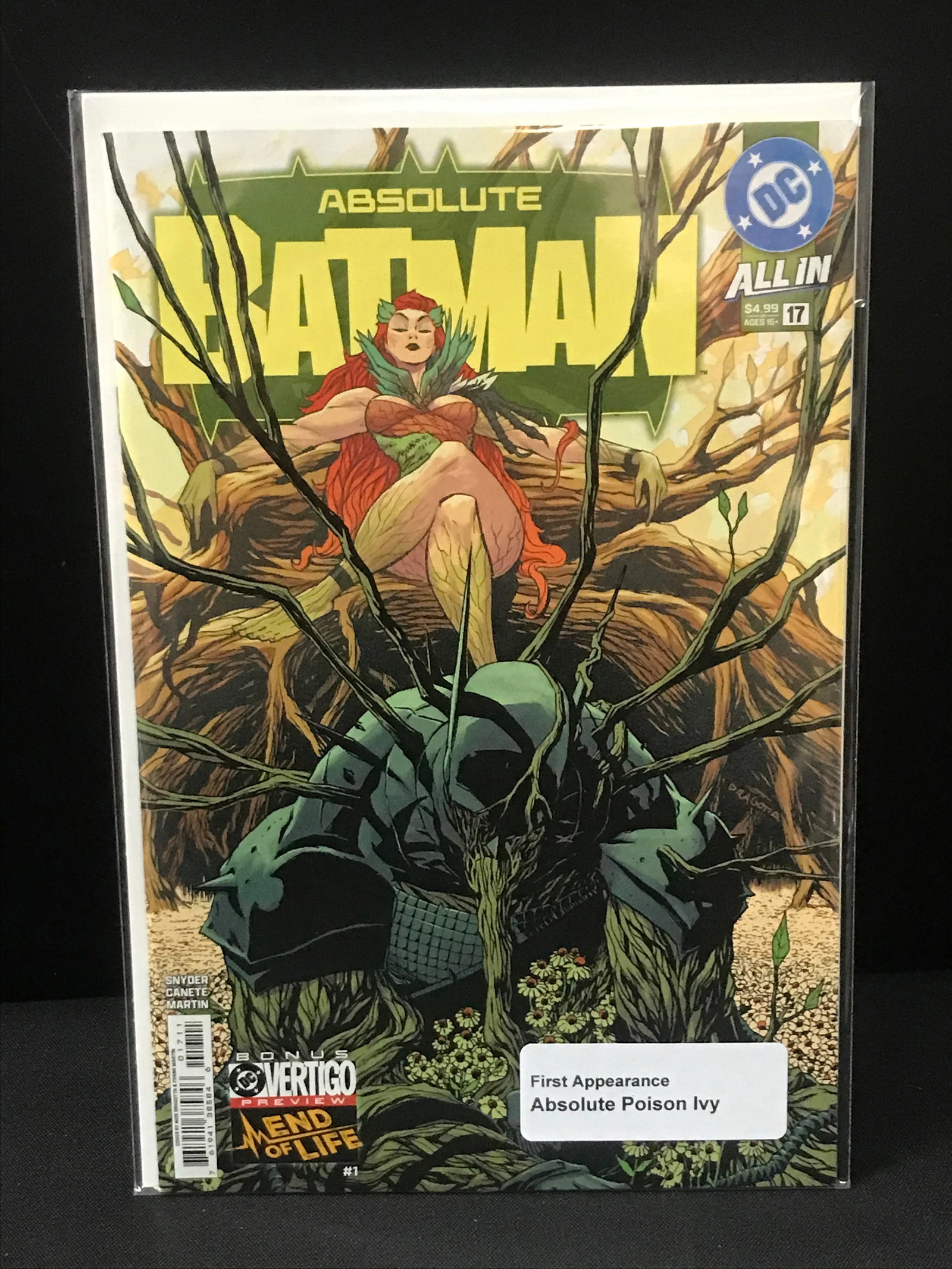 ABSOLUTE BATMAN #17 1ST ABSOLUTE POISON IVY - DC COMICS (1 of 1)