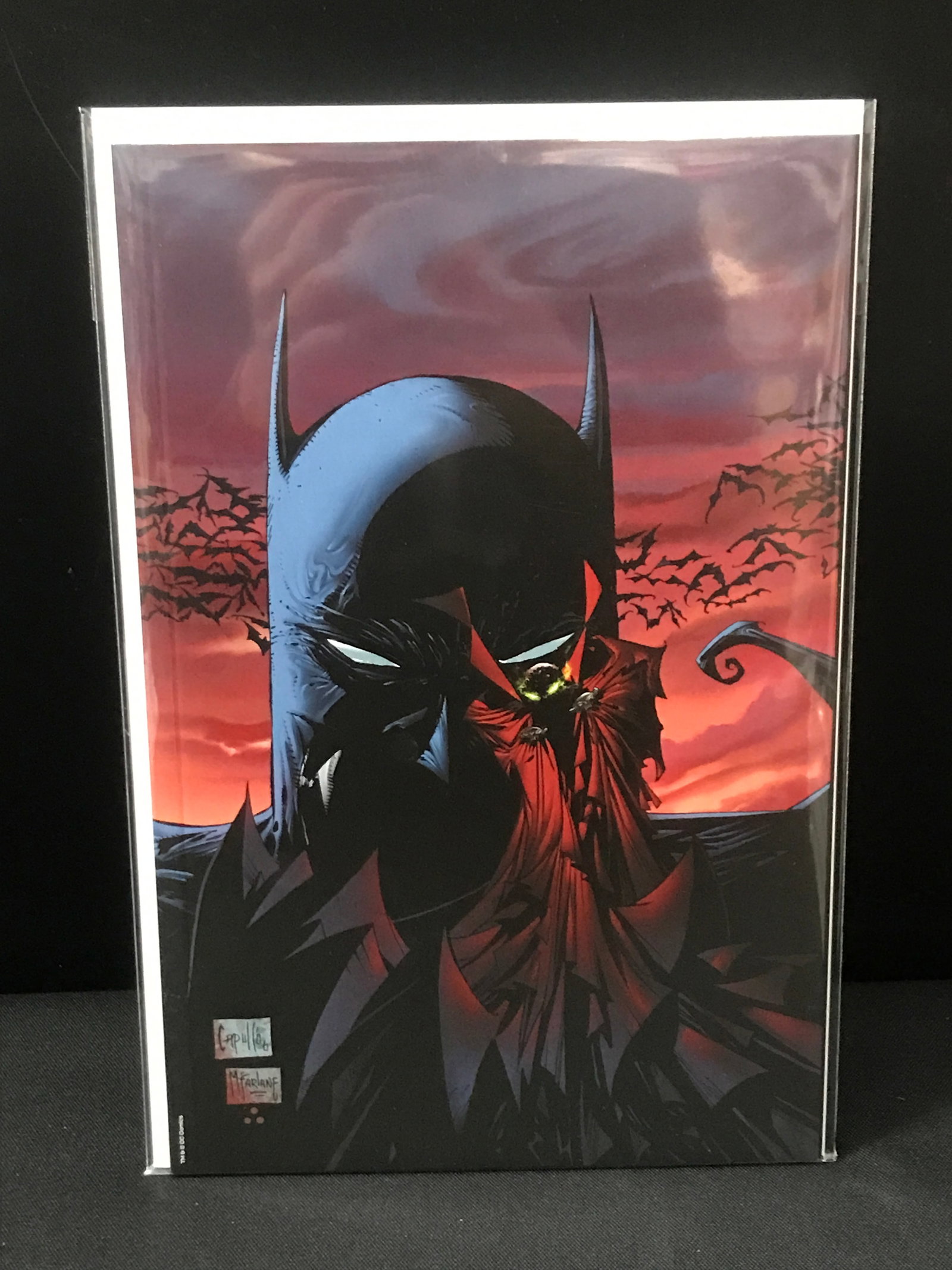 BATMAN SPAWN NO.1 VIRGIN COVER: Prices are in Canadian dollars