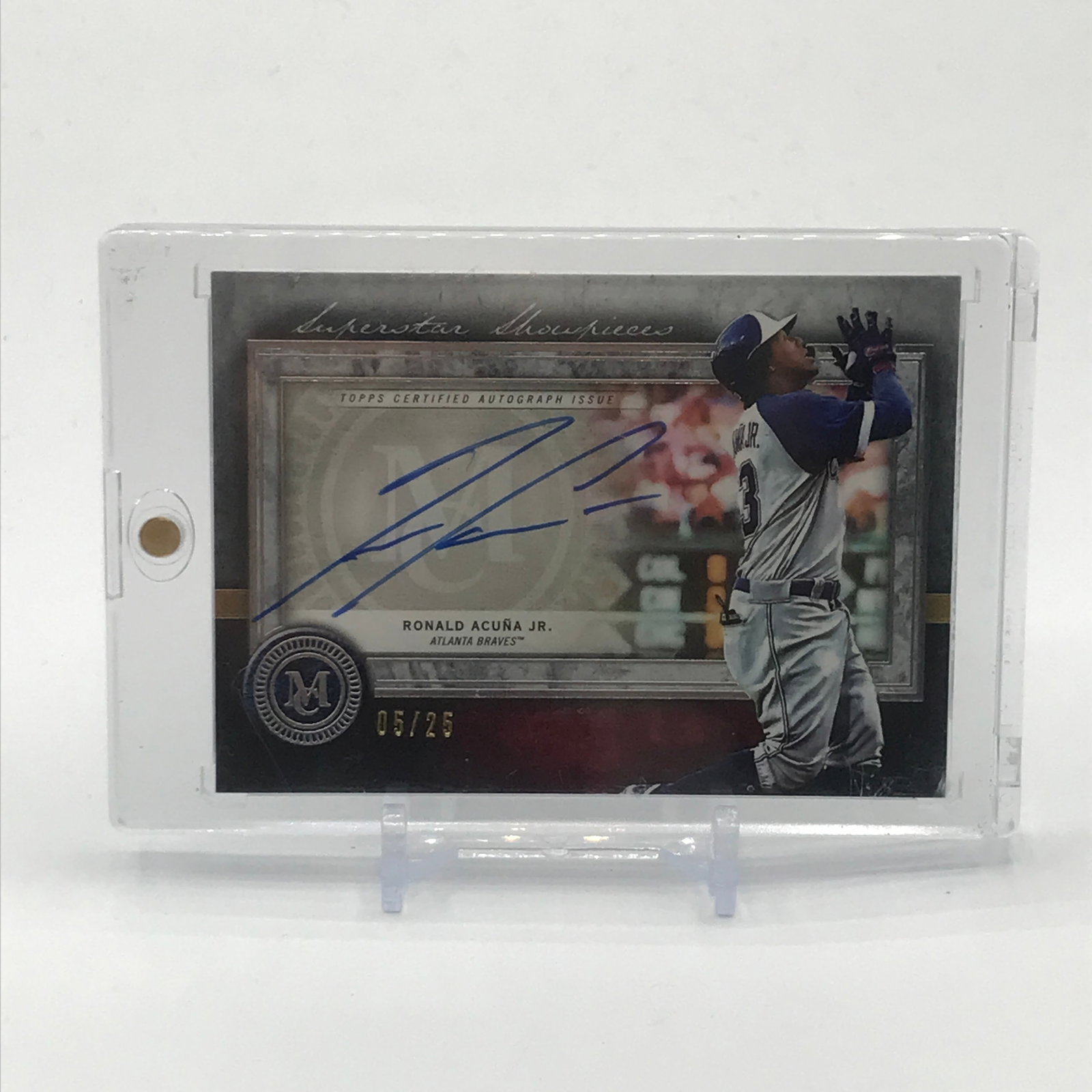 2020 TOPPS MUSEUM COLLECTION BASEBALL RONALD ACUNA JR SIGNED TRADING CARD 05/25: Prices are in Canadian dollars