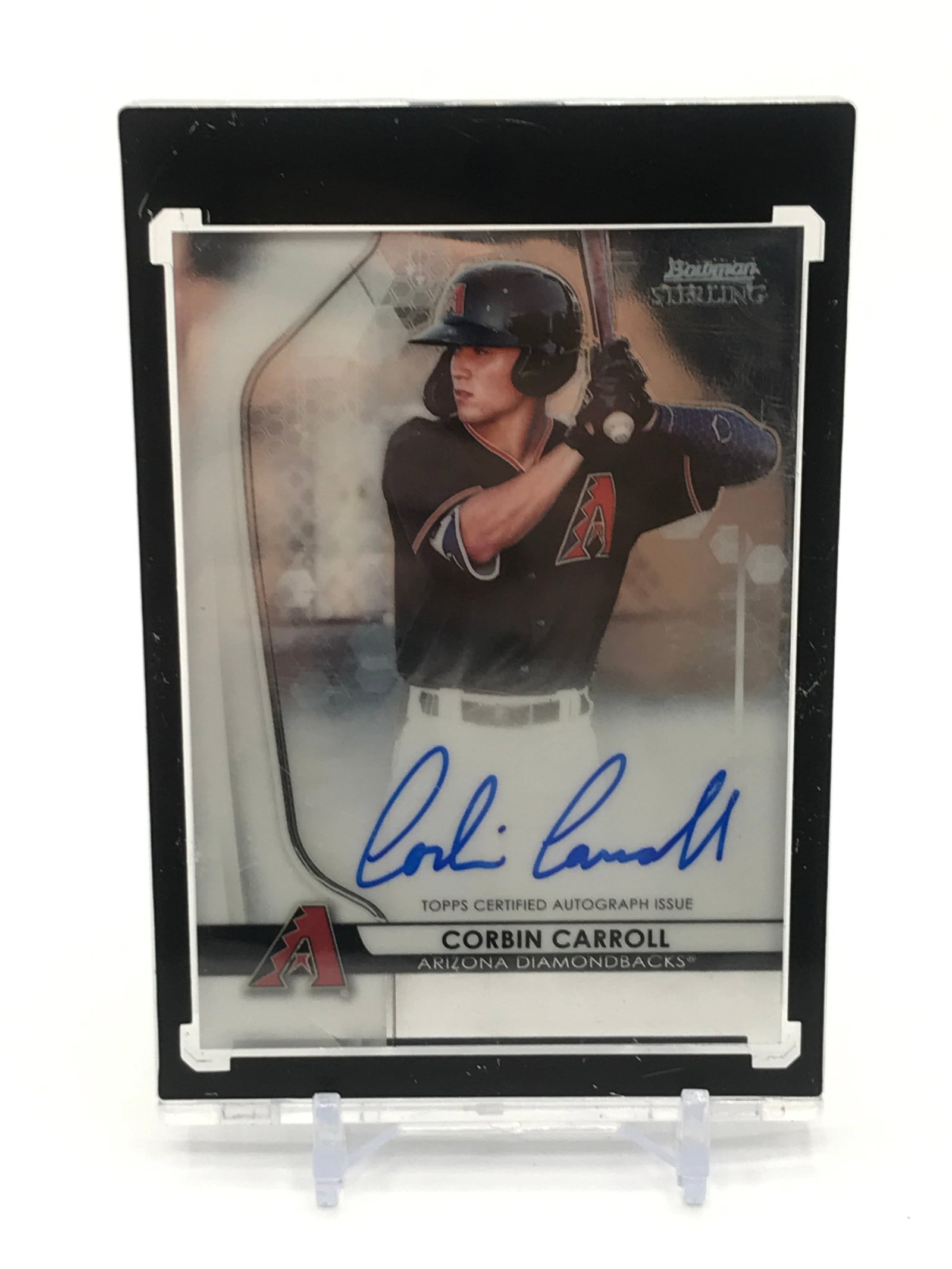 2020 TOPPS BOWMAN STERLING CORBIN CARROLL SIGNED ROOKIE CARD: Prices are in Canadian dollars