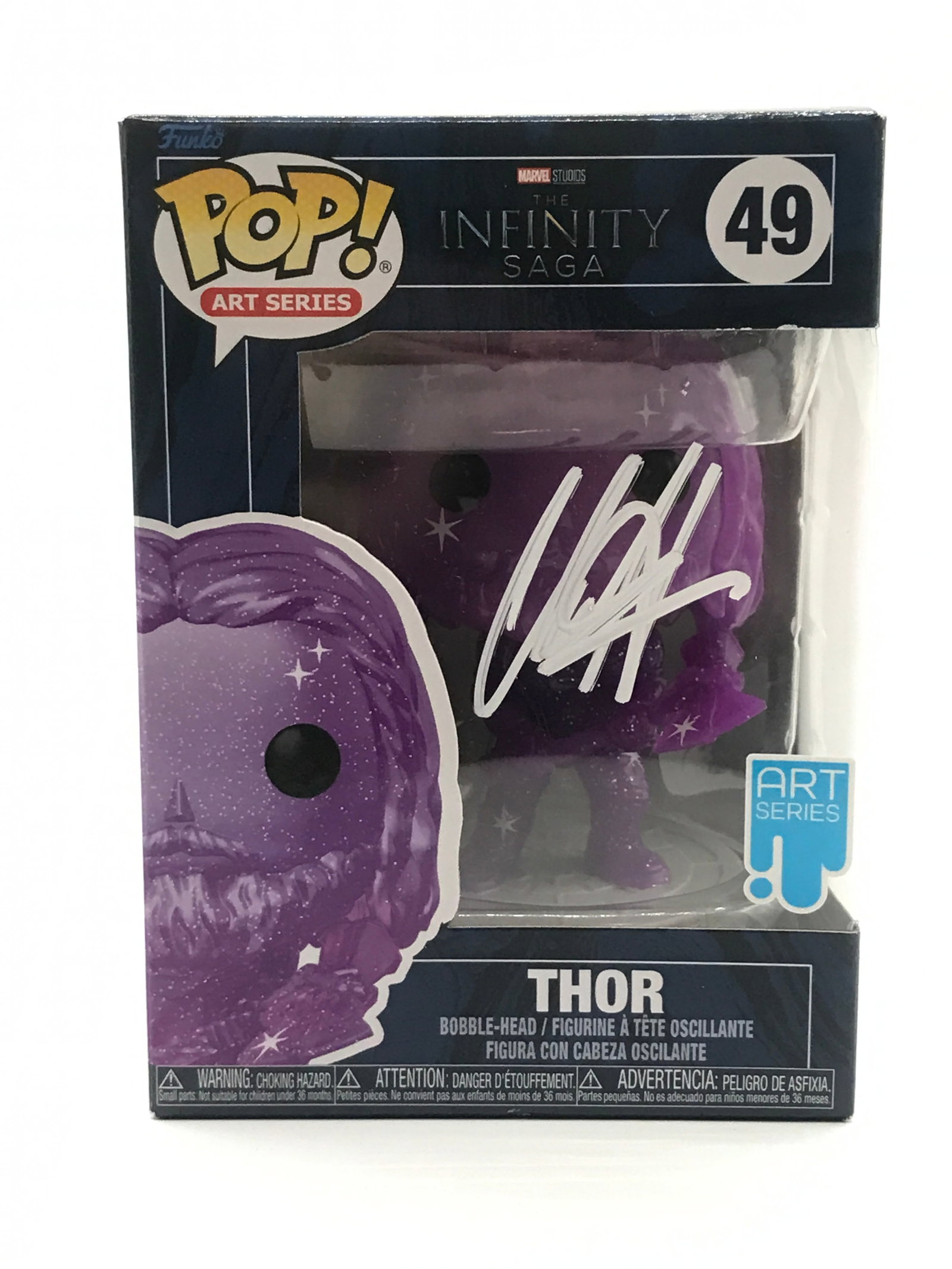 CHRIS HEMSWORTH SIGNED THOR FUNKO POP - HOLLYWOOD COA: Prices are in Canadian dollars