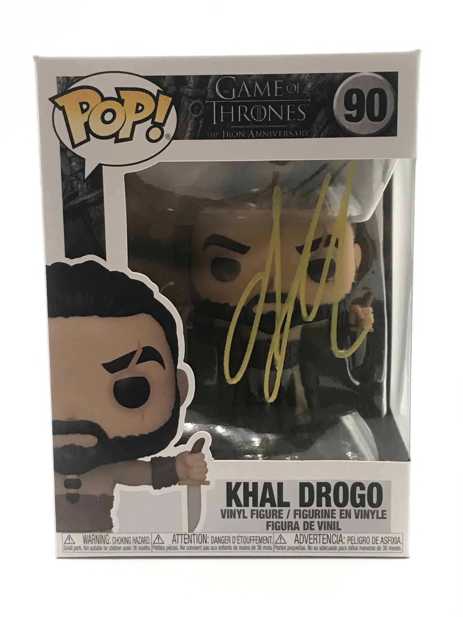 JASON MAMOA SIGNED KHAL DROGO GAME OF THRONES FUNKO POP - HOLLYWOOD COA: Prices are in Canadian dollars