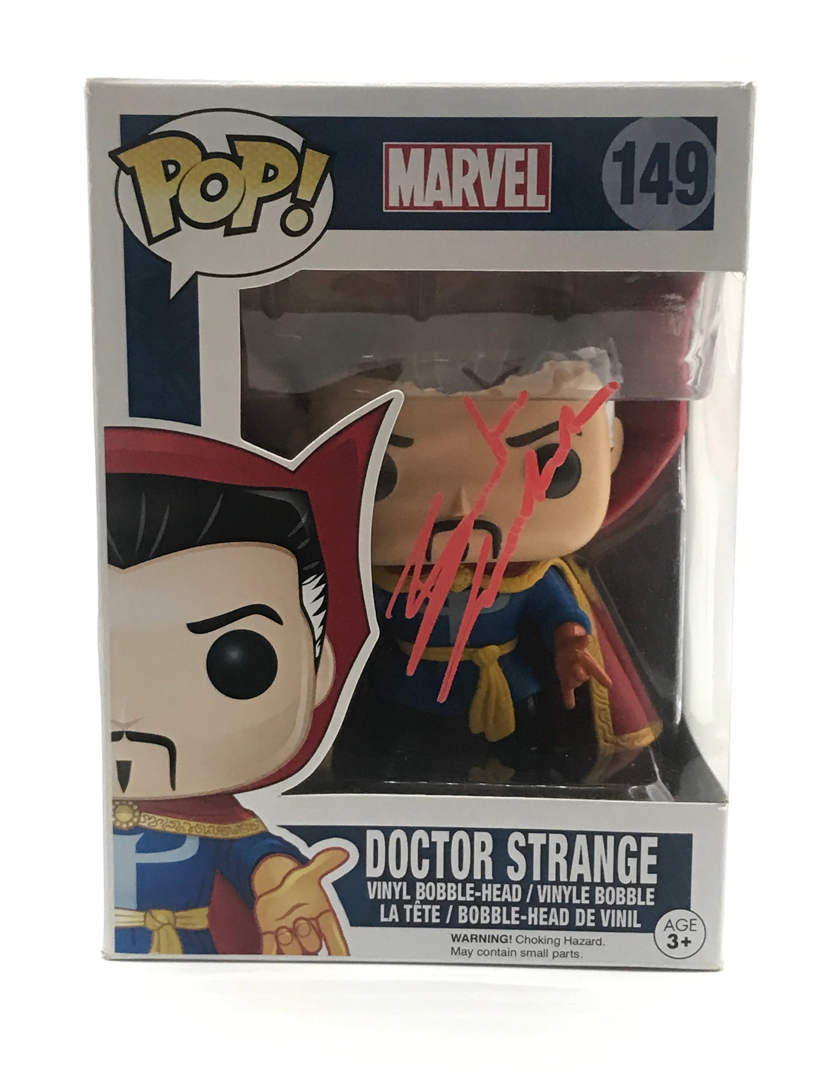BENEDICT CUMBERBATCH SIGNED DOCTOR STRANGE FUNKO POP - HOLLYWOOD COA: Prices are in Canadian dollars