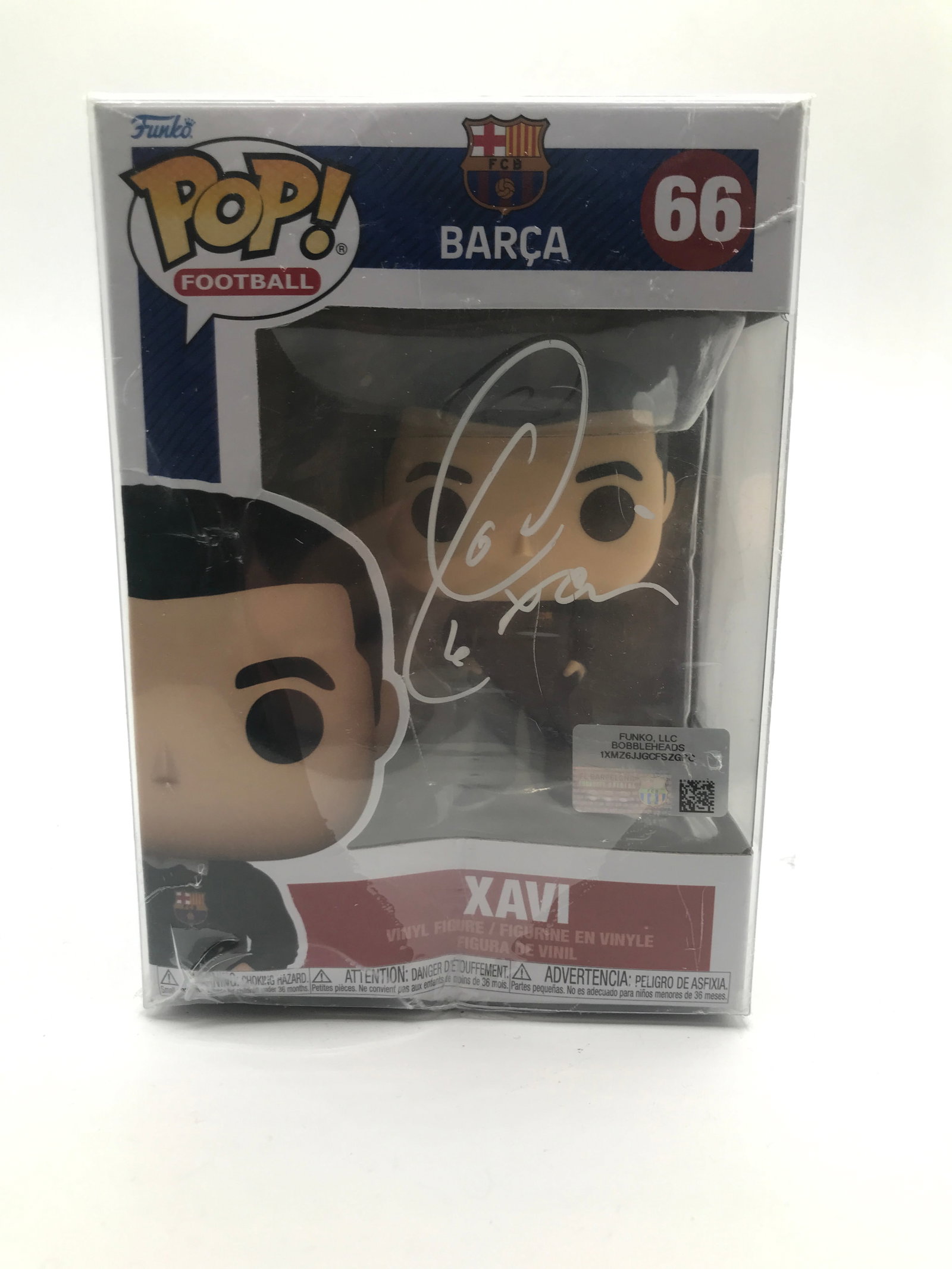 XAVI SIGNED BARCA FUNKO POP - GA AUTOGRAPH COA: Prices are in Canadian dollars