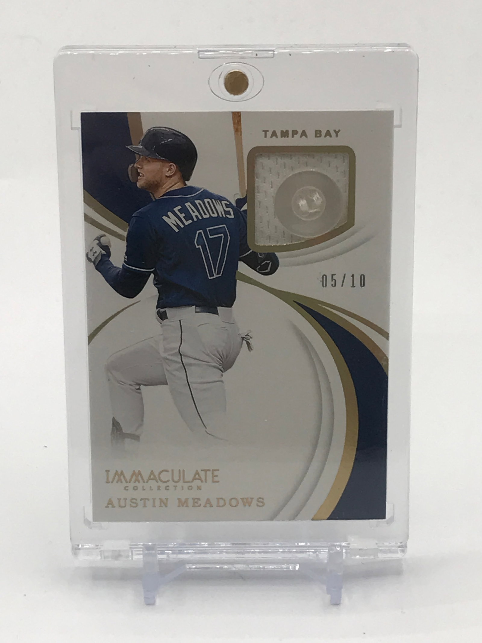 2019 PANINI IMMACULATE COLLECTION BASEBALL AUSTIN MEADOWS PATCH TRADING CARD 05/10: Prices are in Canadian dollars