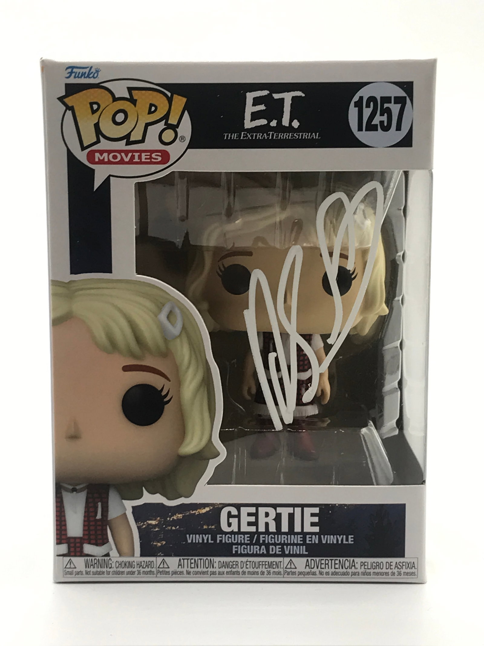 DREW BARRYMORE SIGNED GERTIE FUNKO POP - KB COA: Prices are in Canadian dollars