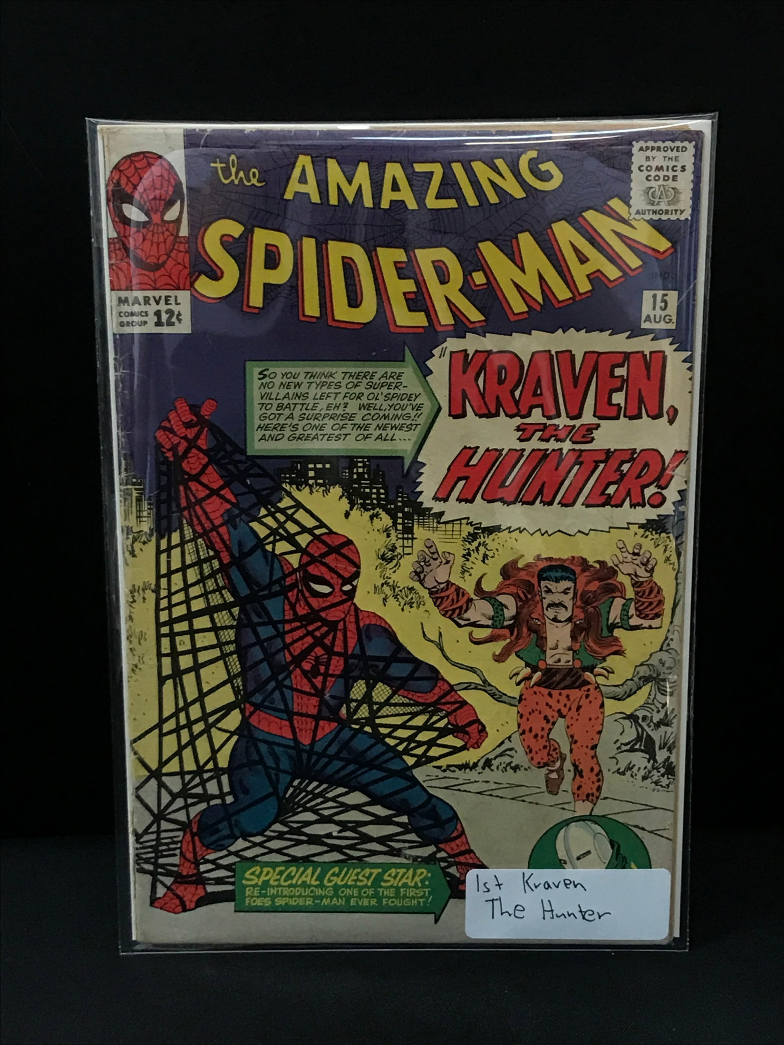 THE AMAZING SPIDER-MAN #15 1ST KRAVEN THE HUNTER - MARVEL COMICS: Prices are in Canadian dollars