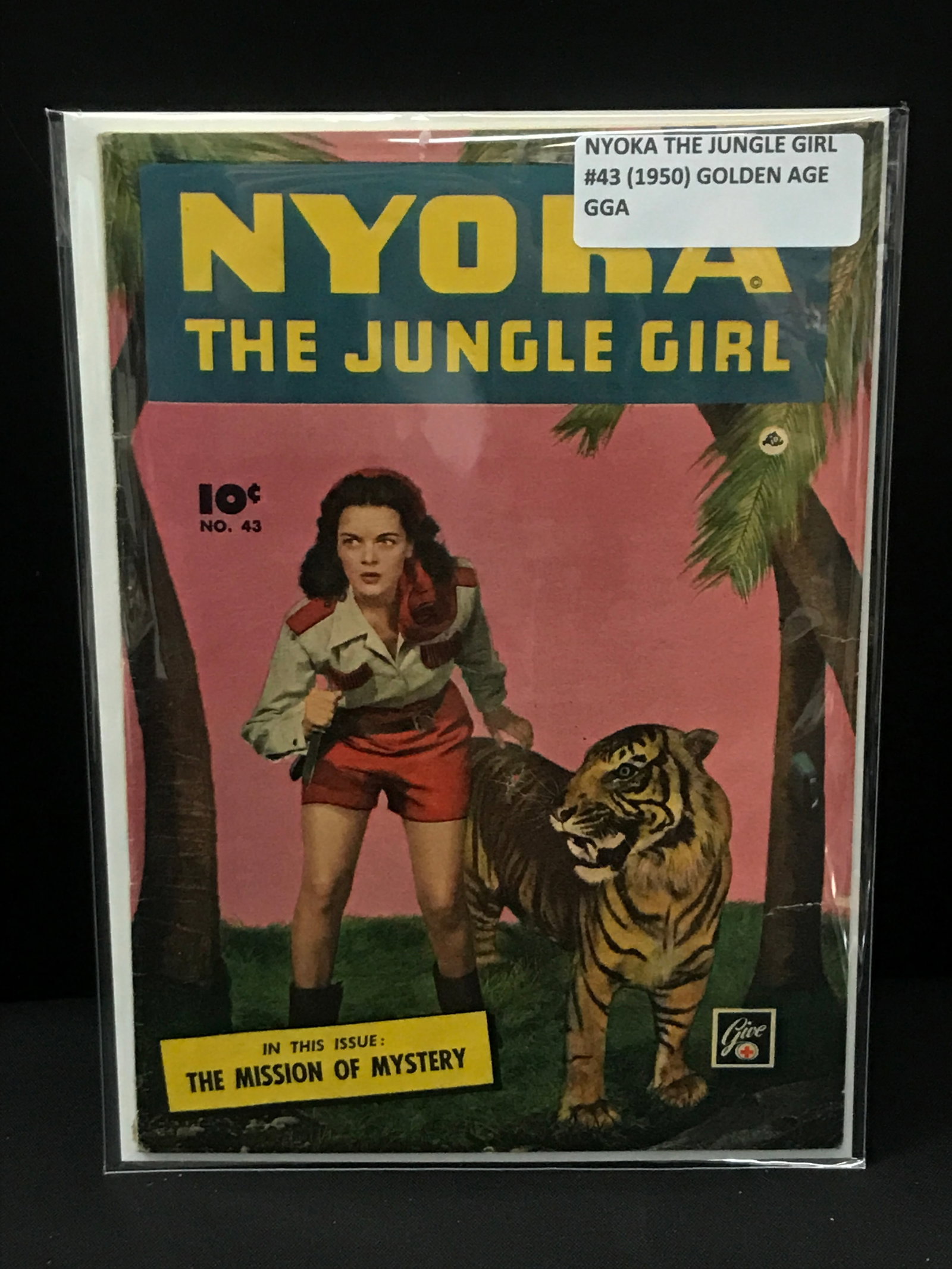 NYOKA THE JUNGLE GIRL #43 (1950) - GGA: Prices are in Canadian dollars