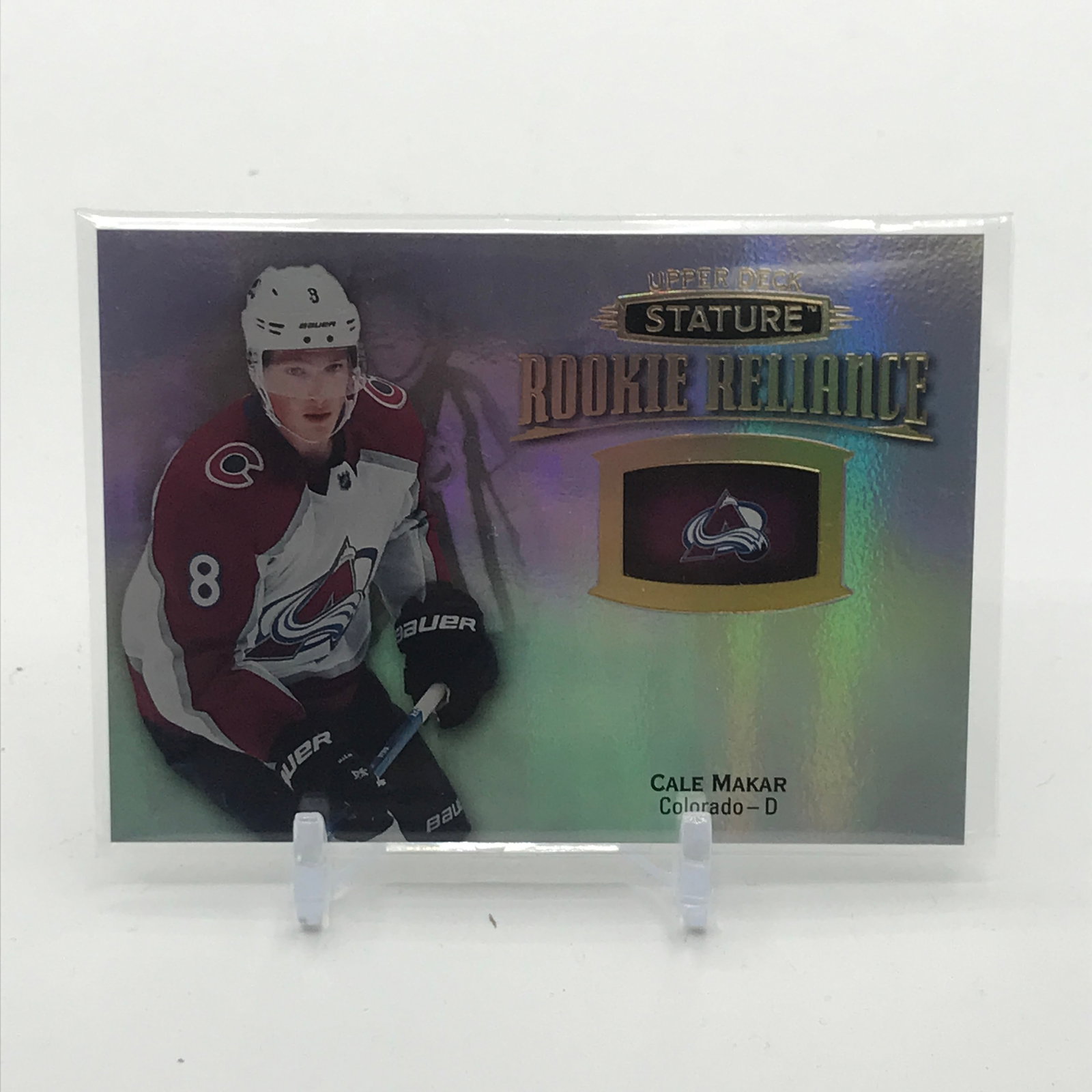 2019-20 UPPER DECK STATURE HOCKEY CALE MAKAR ROOKIE CARD: Prices are in Canadian dollars