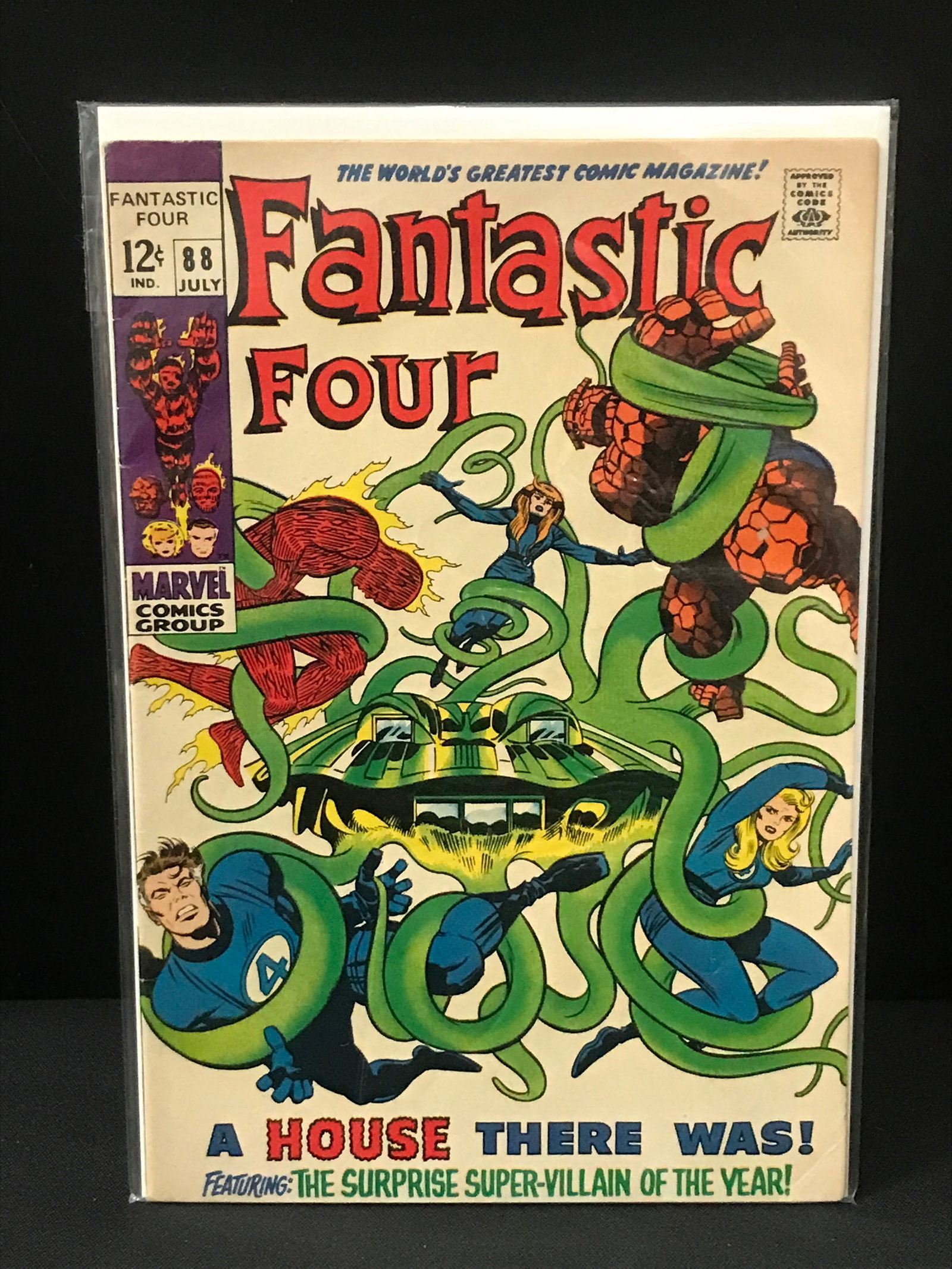 THE FANTASTIC FOUR #88 - MARVEL COMICS (1 of 1)