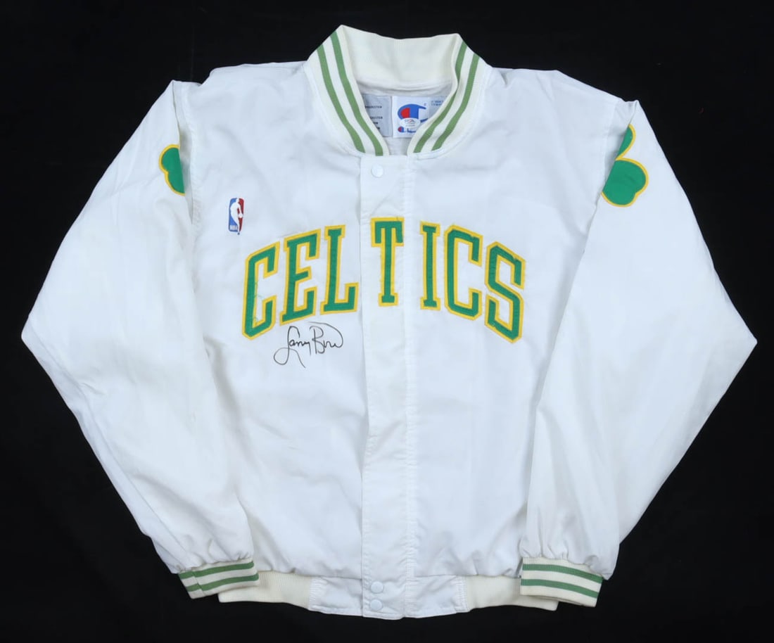 LARRY BIRD SIGNED BOSTON CELTICS JACKET - PSA COA: Prices are in Canadian dollars