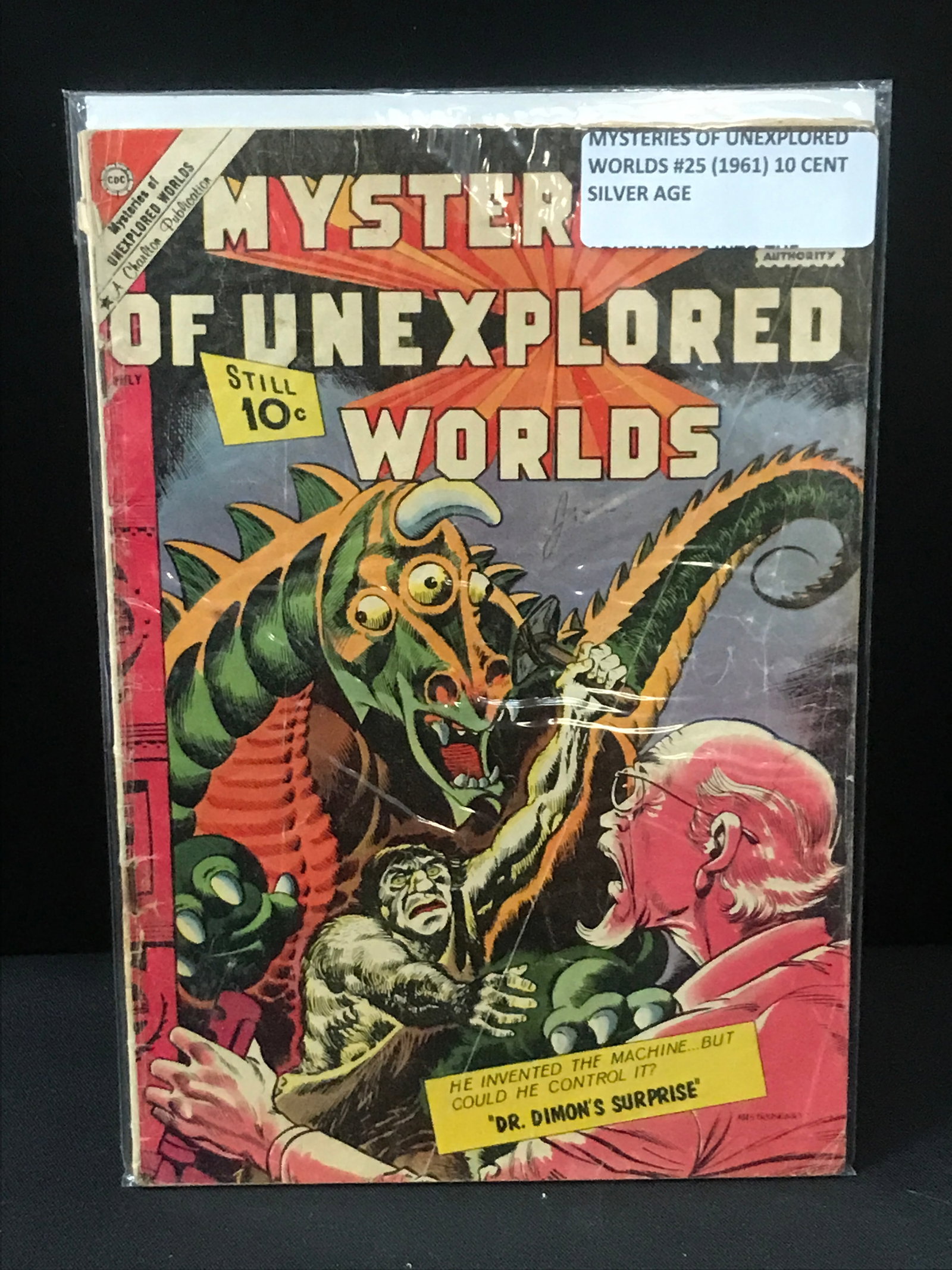 MYSTERIES OF UNEXPLORED WORLDS #25 (1961) - CHARLTON COMICS (1 of 1)