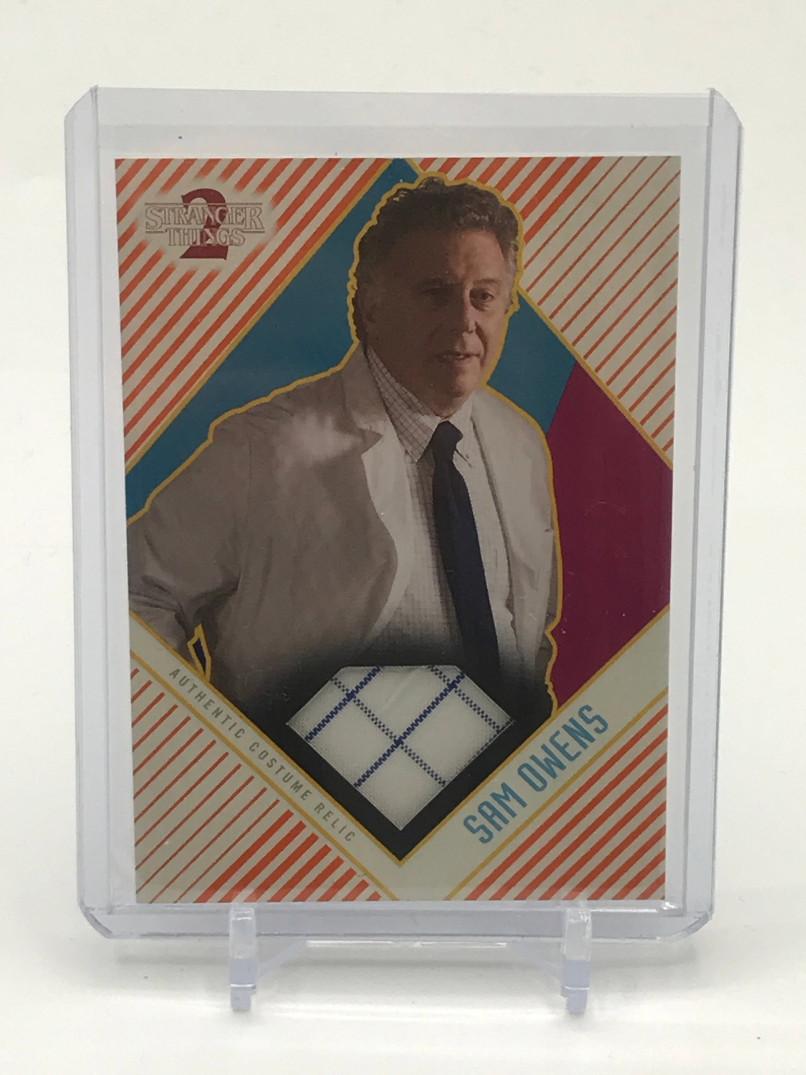 TOPPS STRANGER THINGS SAM OWENS RELIC TRADING CARD 55/99: Prices are in Canadian dollars
