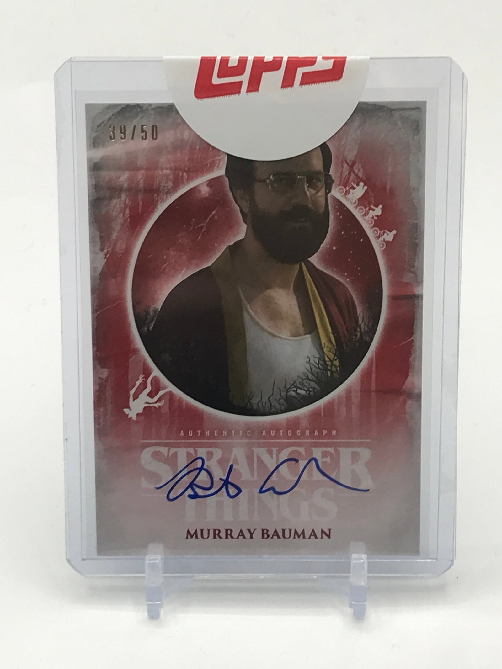 TOPPS STRANGER THINGS MURRAY BAUMAN SIGNED TRADING CARD 39/50: Prices are in Canadian dollars