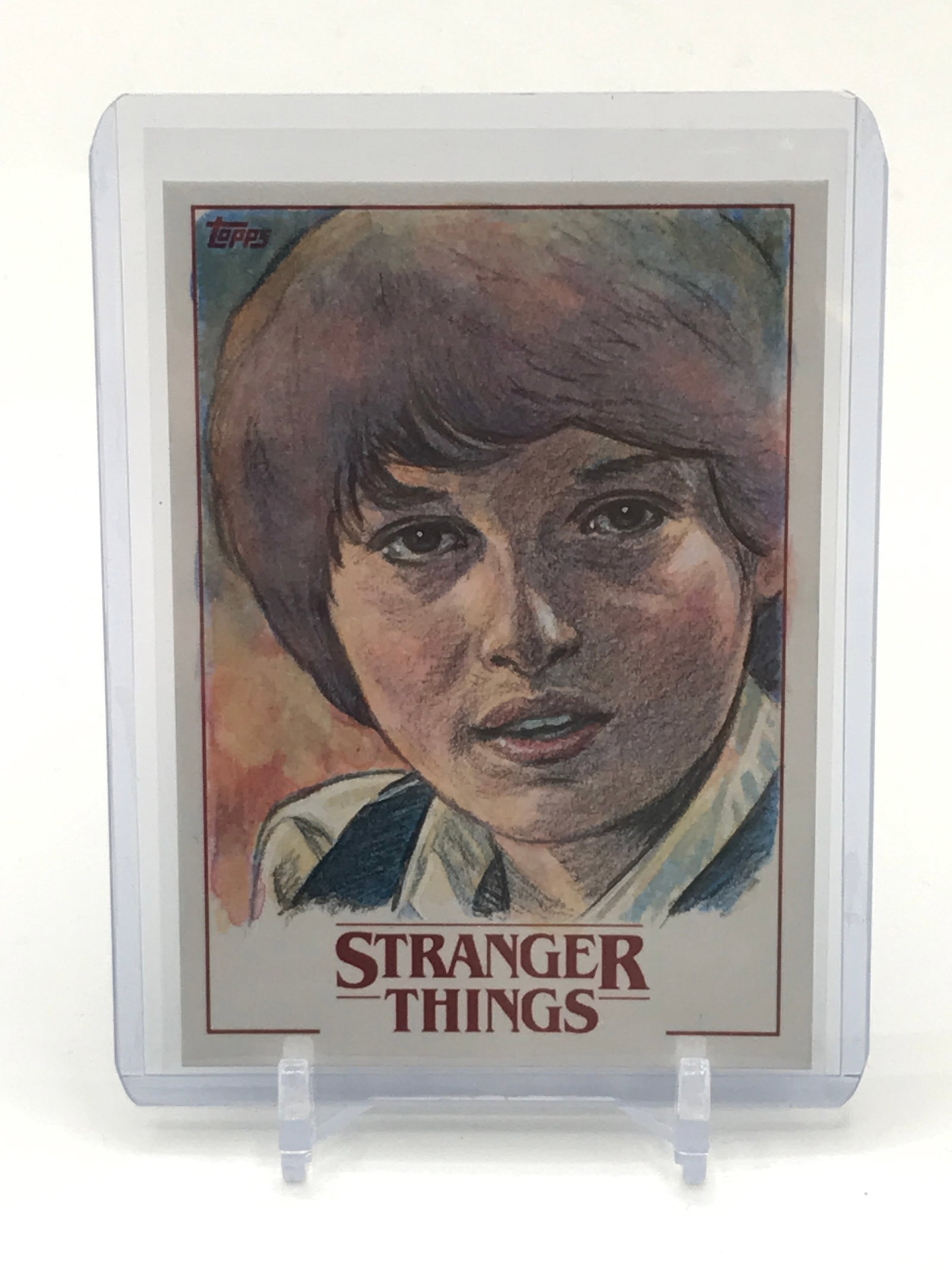 1 OF 1 TOPPS STRANGER THINGS ARTIST SIGNED SKETCH TRADING CARD: Prices are in Canadian dollars