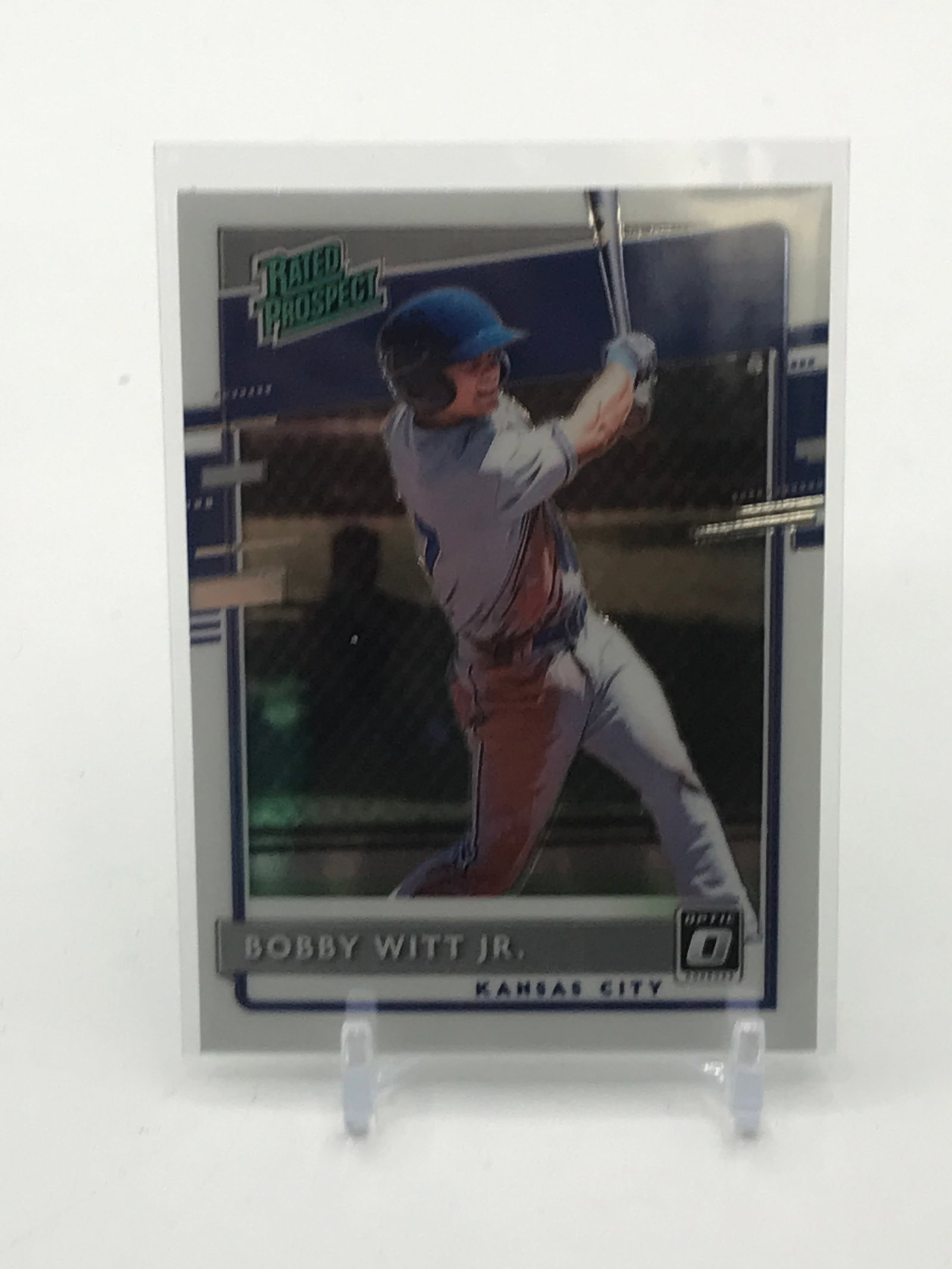 2020 PANINI DONRUSS OPTIC BASEBALL BOBBY WITT JR RATED ROOKIES TRADING CARD: Prices are in Canadian dollars