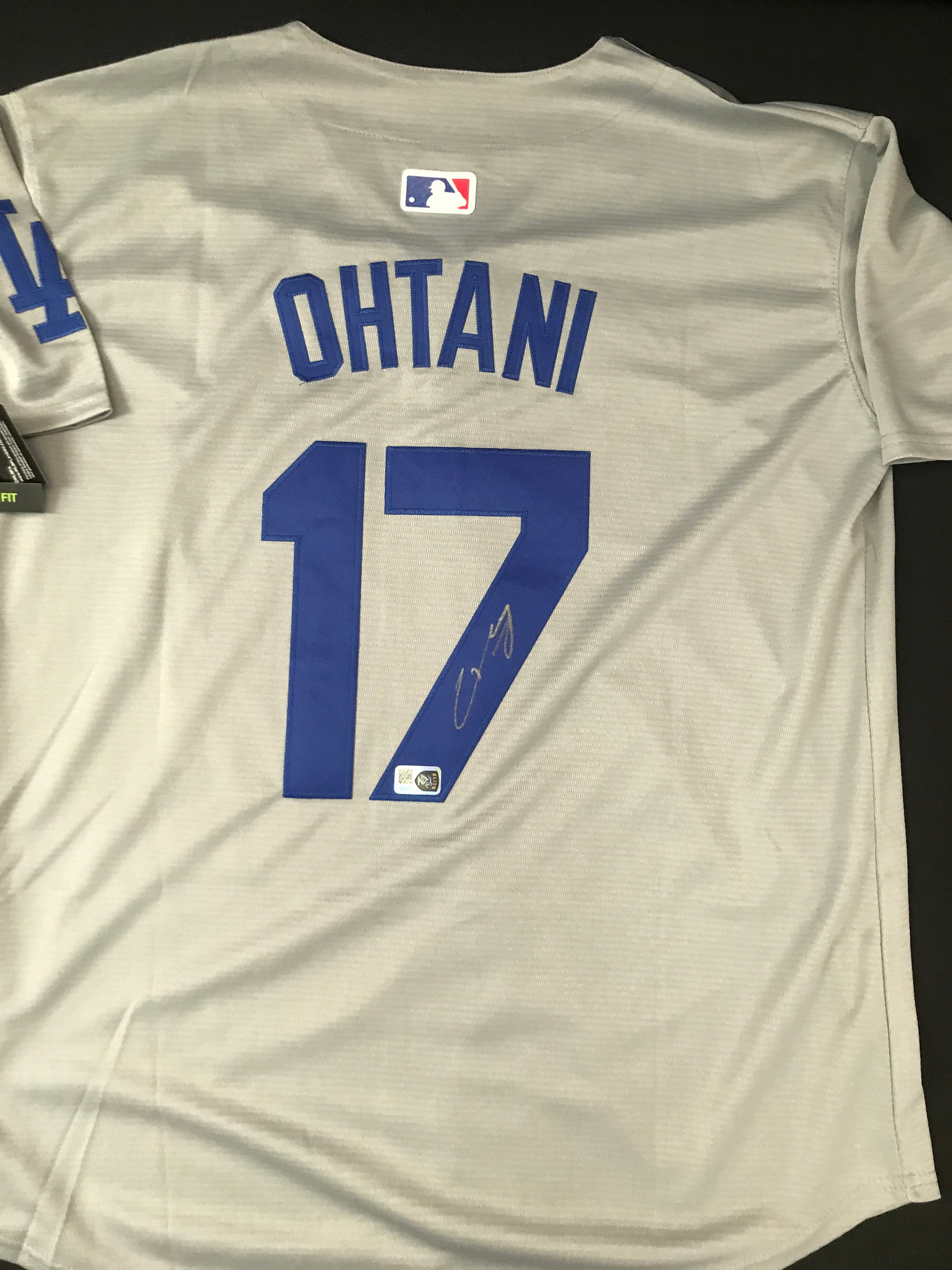 SHOHEI OHTANI SIGNED LOS ANGELES DODGERS CUSTOM JERSEY - ELITE SPORTS COA: Prices are in Canadian dollars