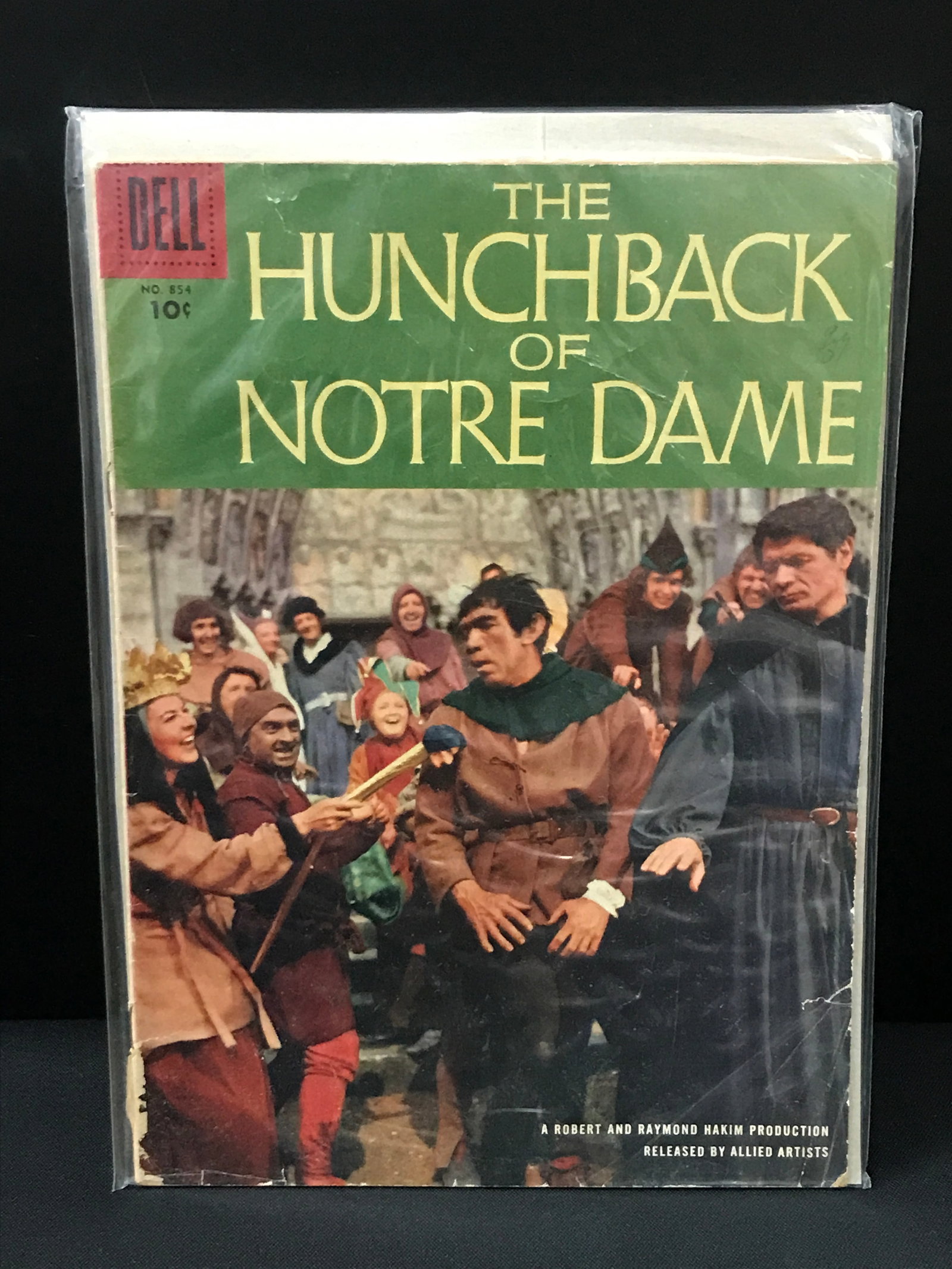 THE HUNCHBACK OF NOTRE DAME #854 - DELL COMICS: Prices are in Canadian dollars