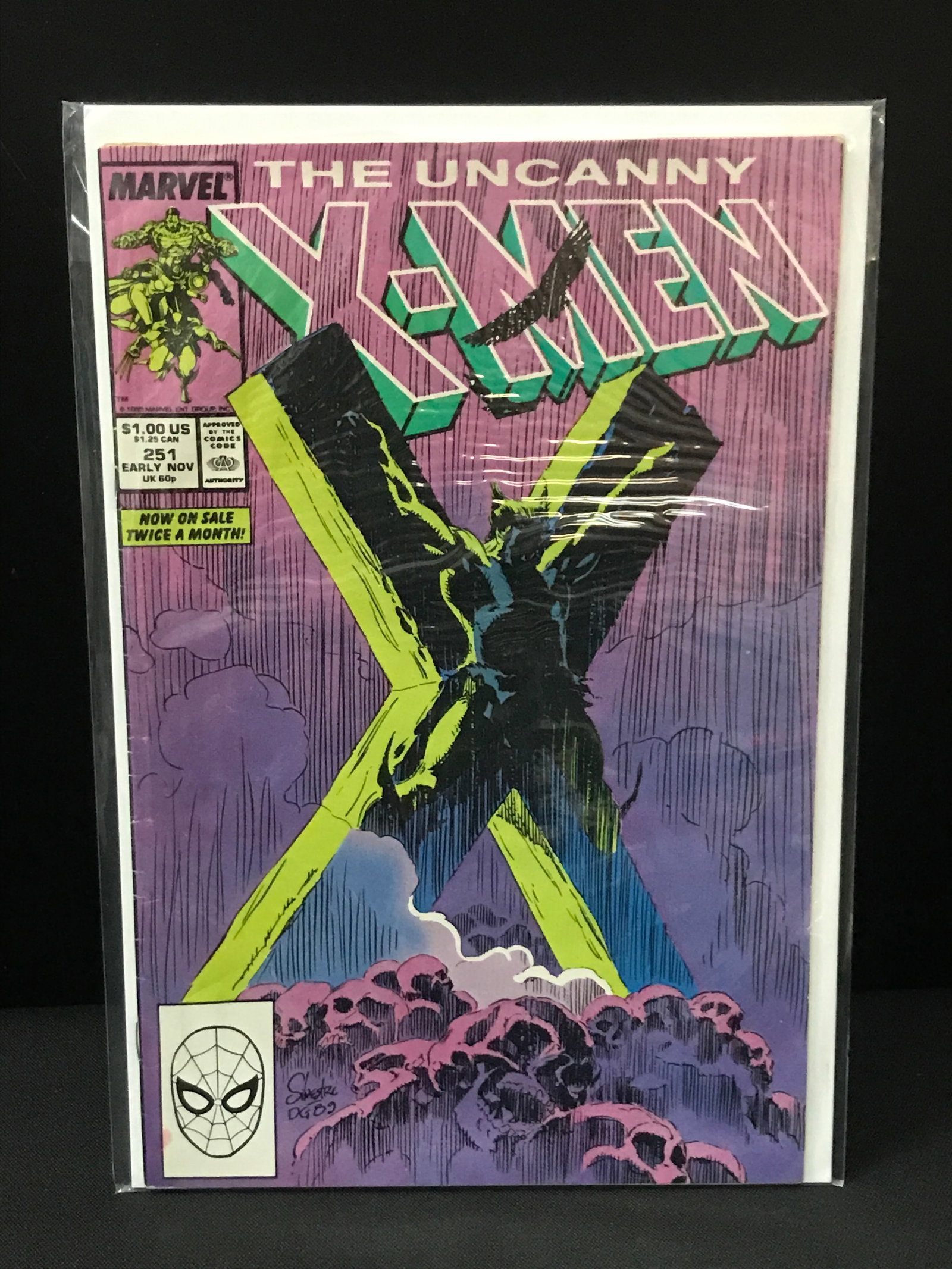 THE UNCANNY X-MEN #251 - MARVEL COMICS (1 of 1)