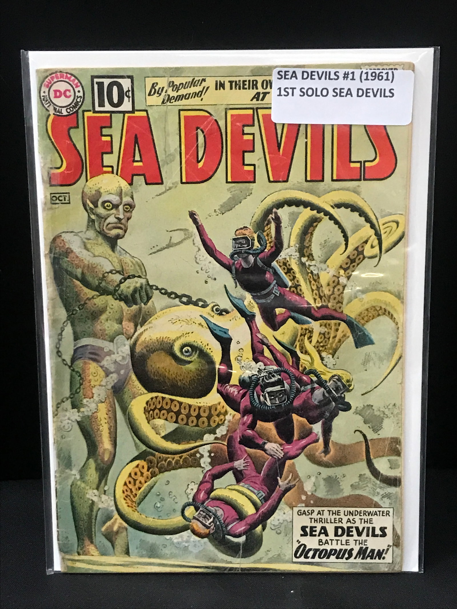 SEA DEVILS #1 (1961) - DC COMICS: Prices are in Canadian dollars