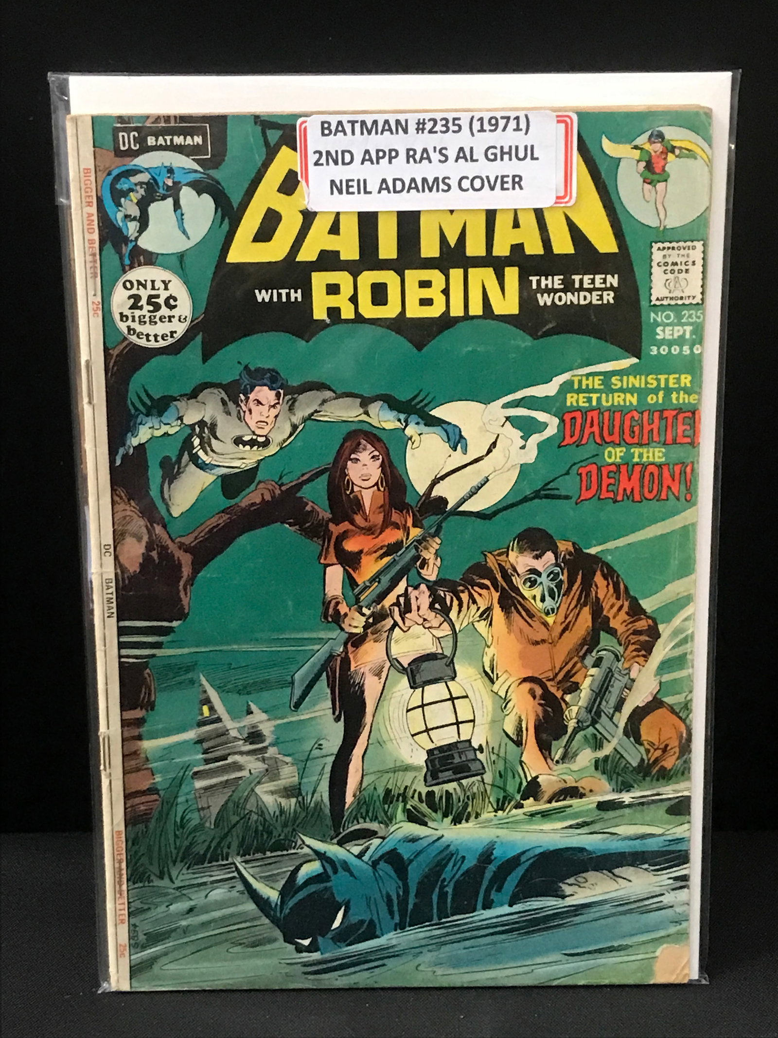 BATMAN #235 (1971) 2ND APP RA'S AL GHUL - DC COMICS (1 of 1)