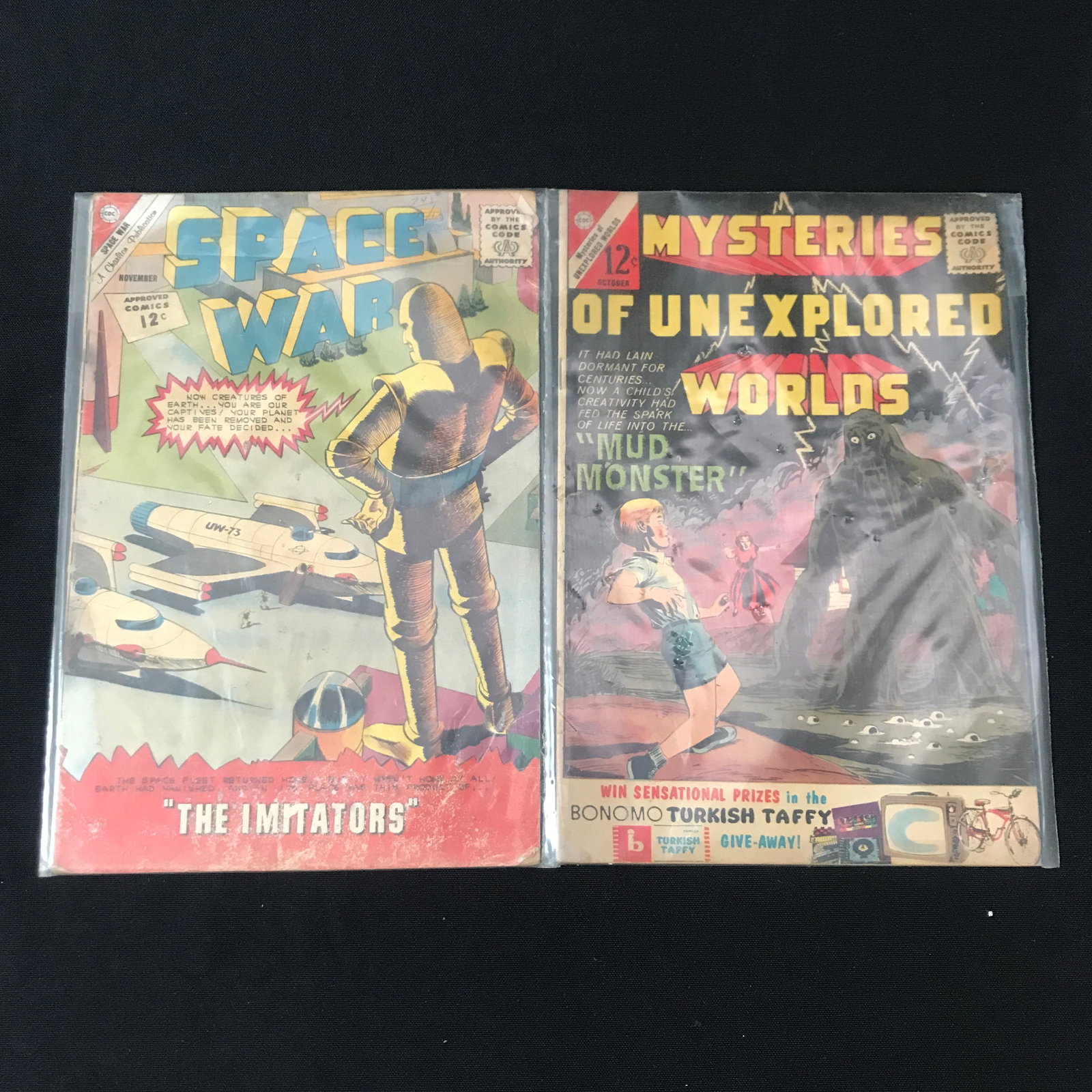 LOT OF 2 CHARLTON COMICS - VARIOUS TITLES (1 of 1)