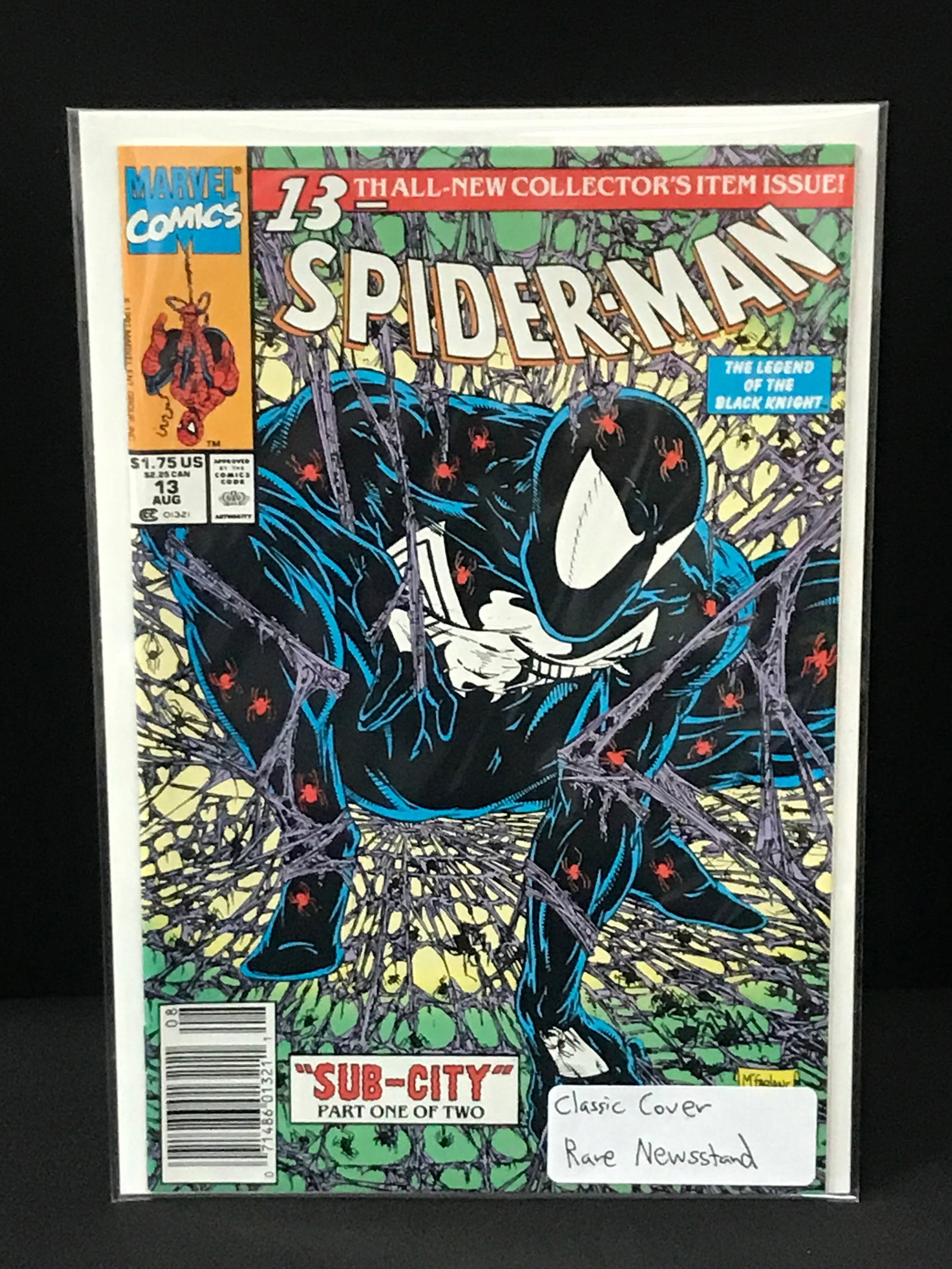 SPIDERMAN #13 NEWSSTAND EDITION - MARVEL COMICS (1 of 1)