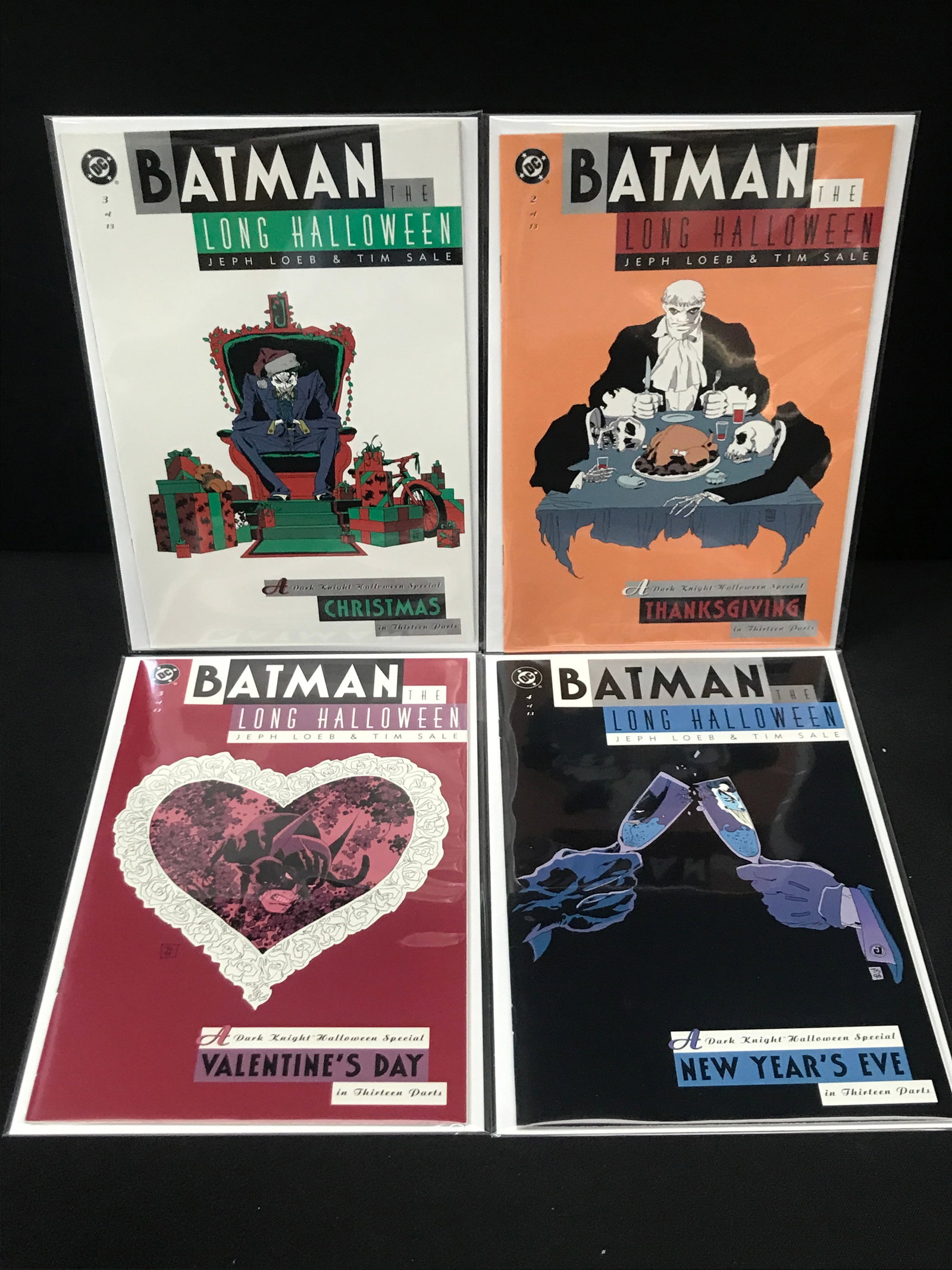 LOT OF 4 BATMAN THE LONG HALLOWEEN COMICS #2-5 - DC COMICS (1 of 1)