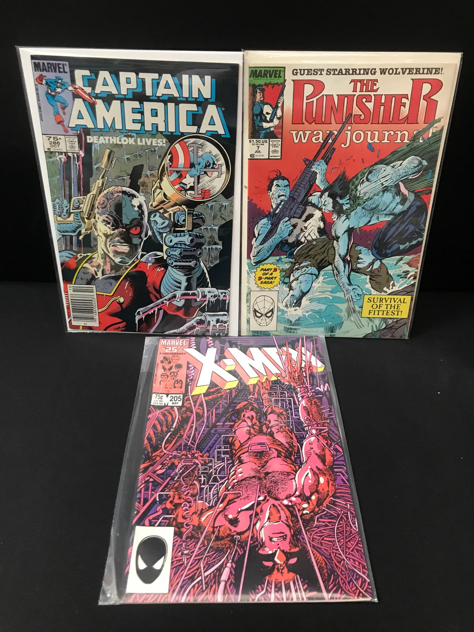 LOT OF 3 MIXED TITLE COMICS - MARVEL (1 of 1)