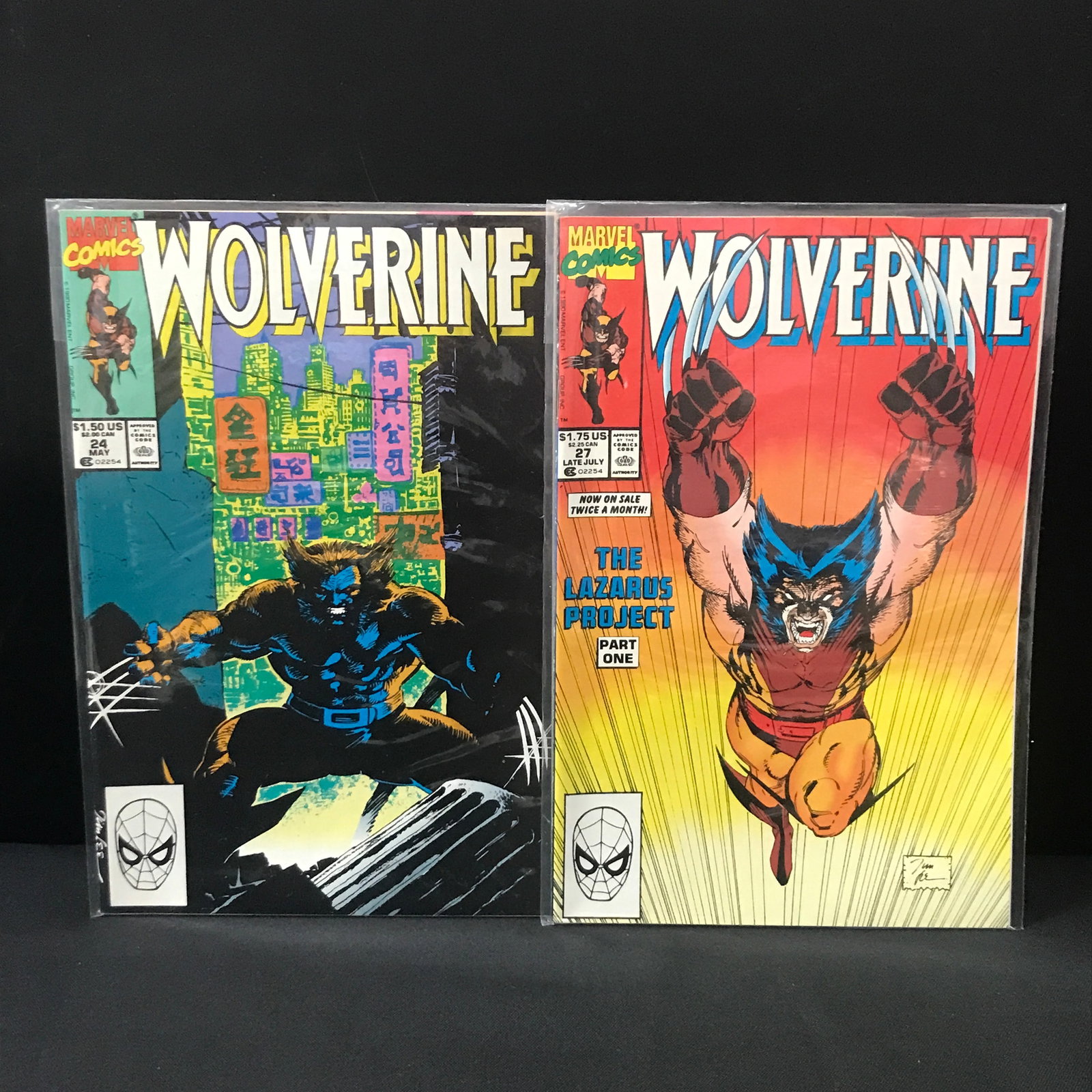 LOT OF 2 WOLVERINE COMICS - MARVEL COMICS (1 of 1)